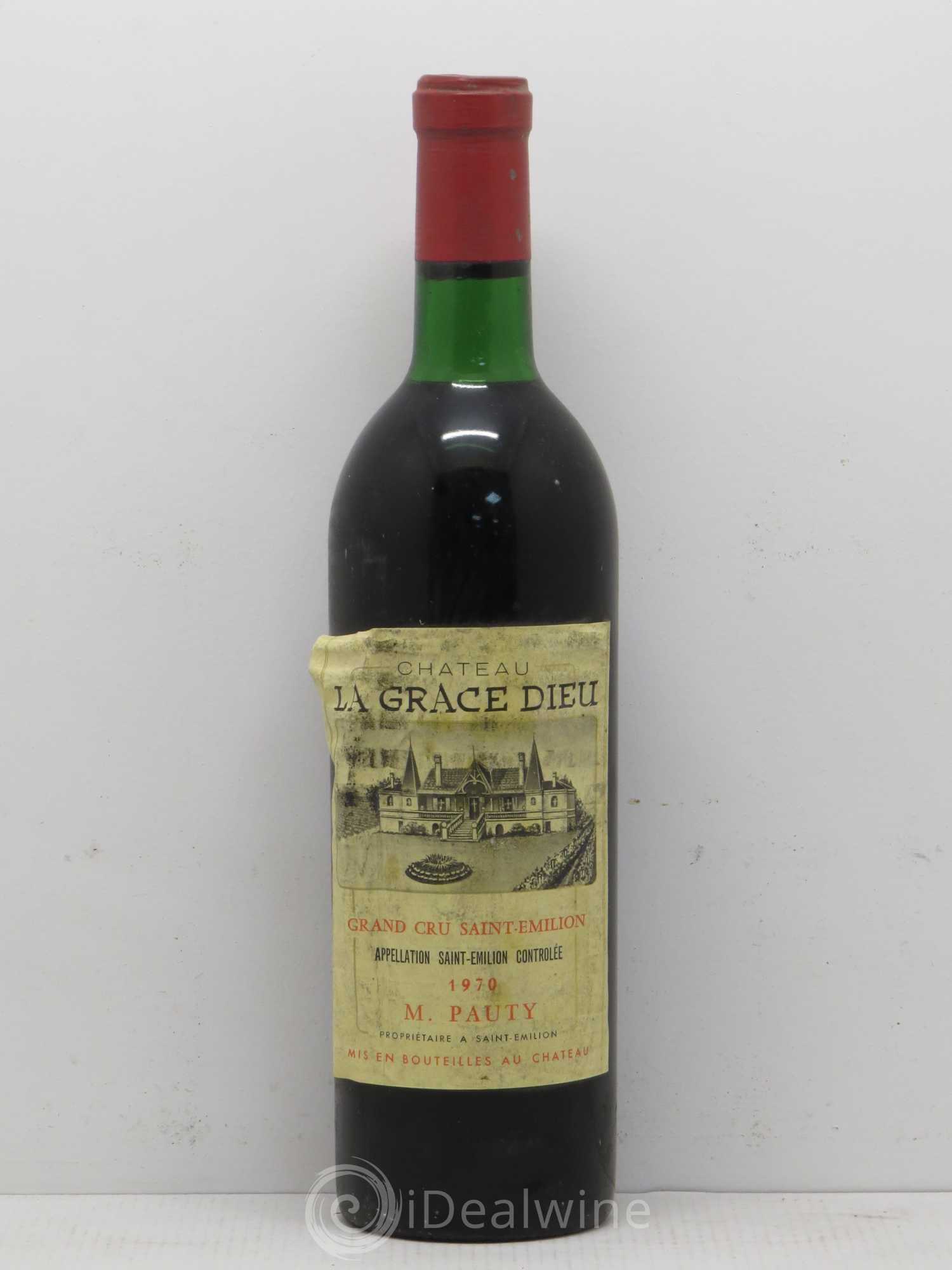 Château la Grâce Dieu 1970 - Lot de 1 bouteille - 0