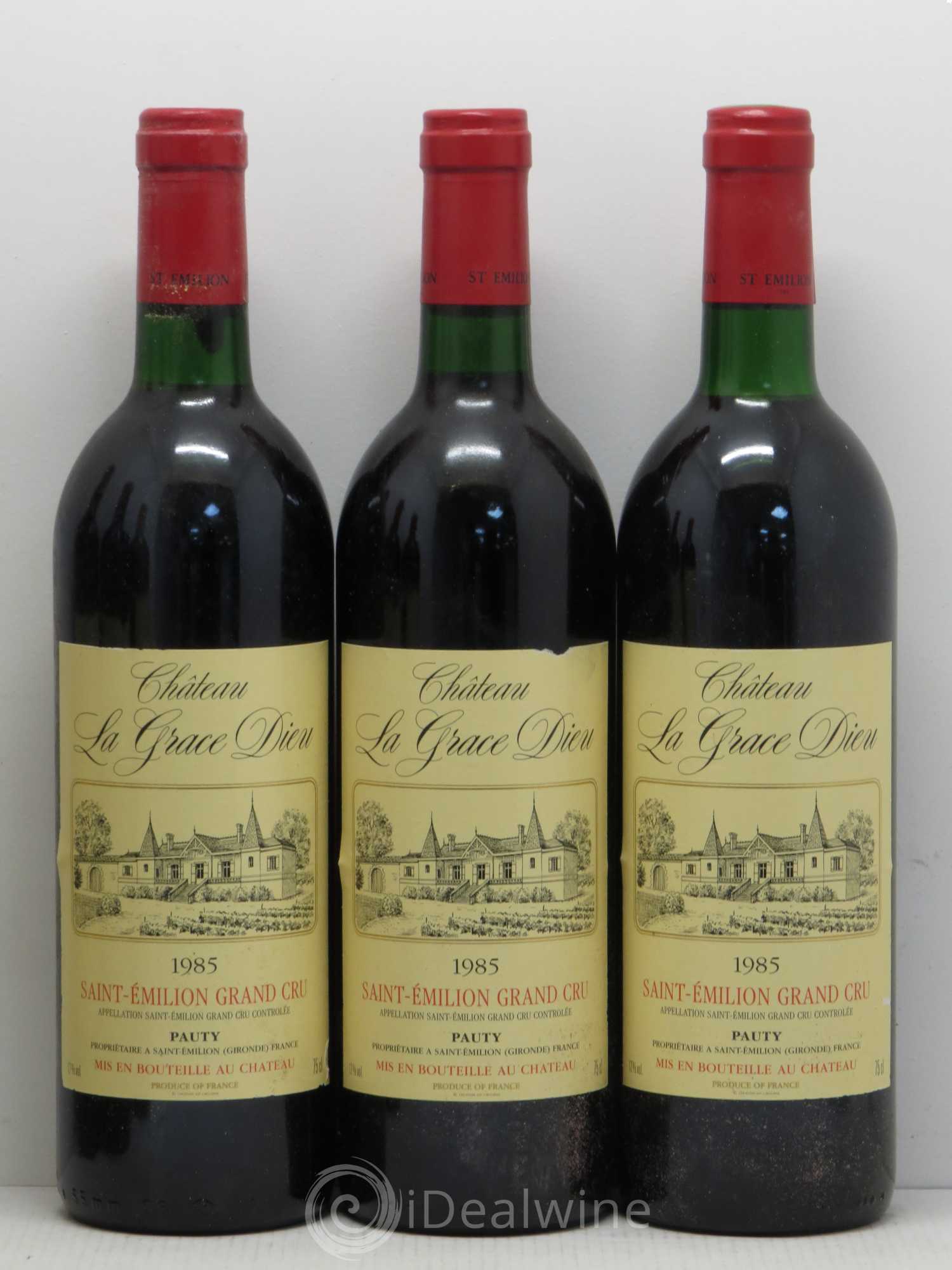 Château la Grâce Dieu 1985 - Lot de 6 bouteilles - 1