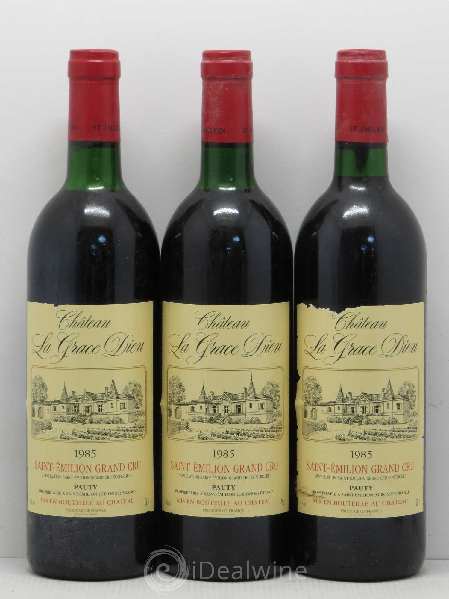 Château la Grâce Dieu 1985 - Lot de 6 bouteilles - 2