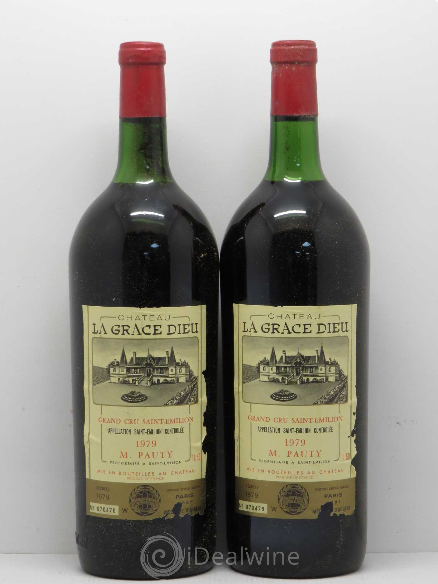Château la Grâce Dieu (sans prix de réserve) 1979 - Lot de 2 magnums - 0