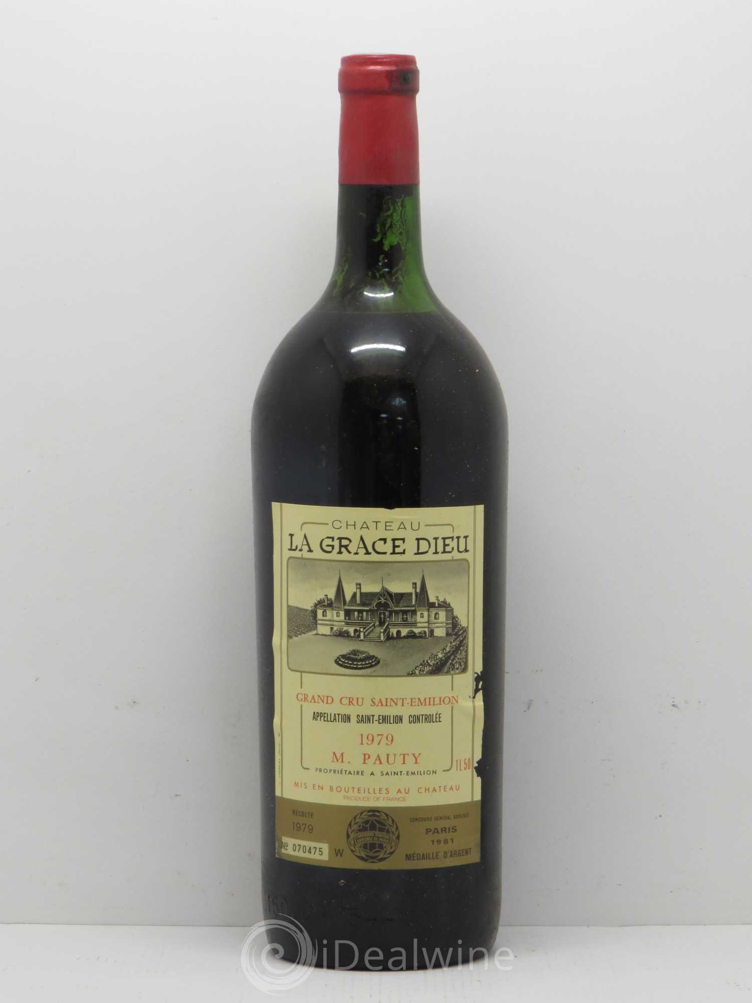 Château la Grâce Dieu (senza prezzo di riserva) 1979 - Lotto di 1 magnum - 0