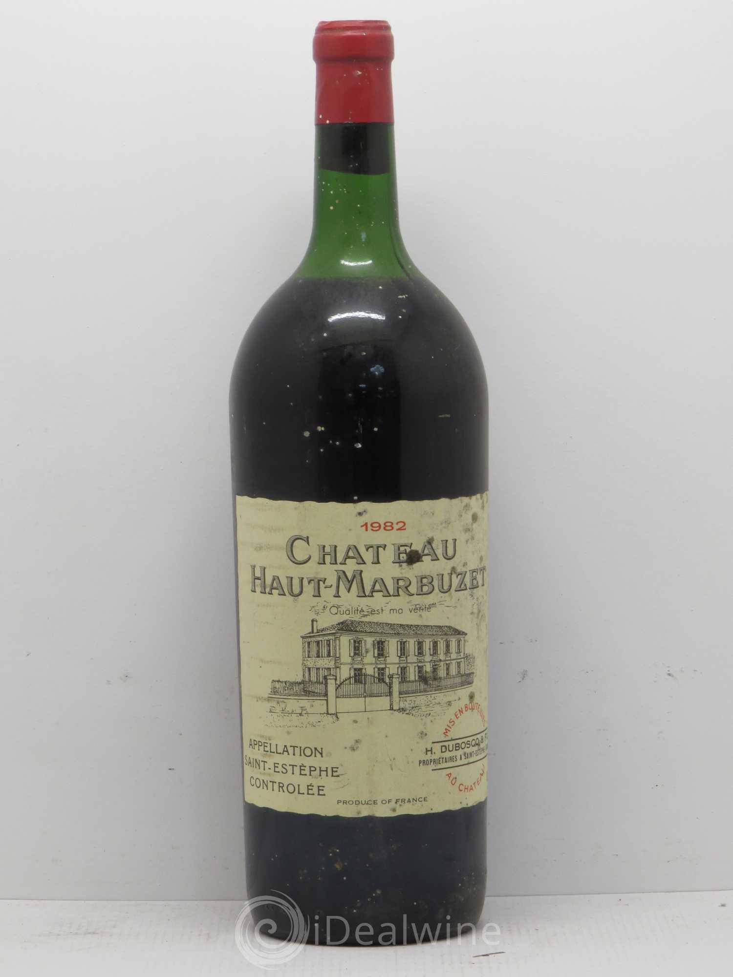 Château Haut Marbuzet (sans prix de réserve) 1982 - Lot de 1 magnum - 0