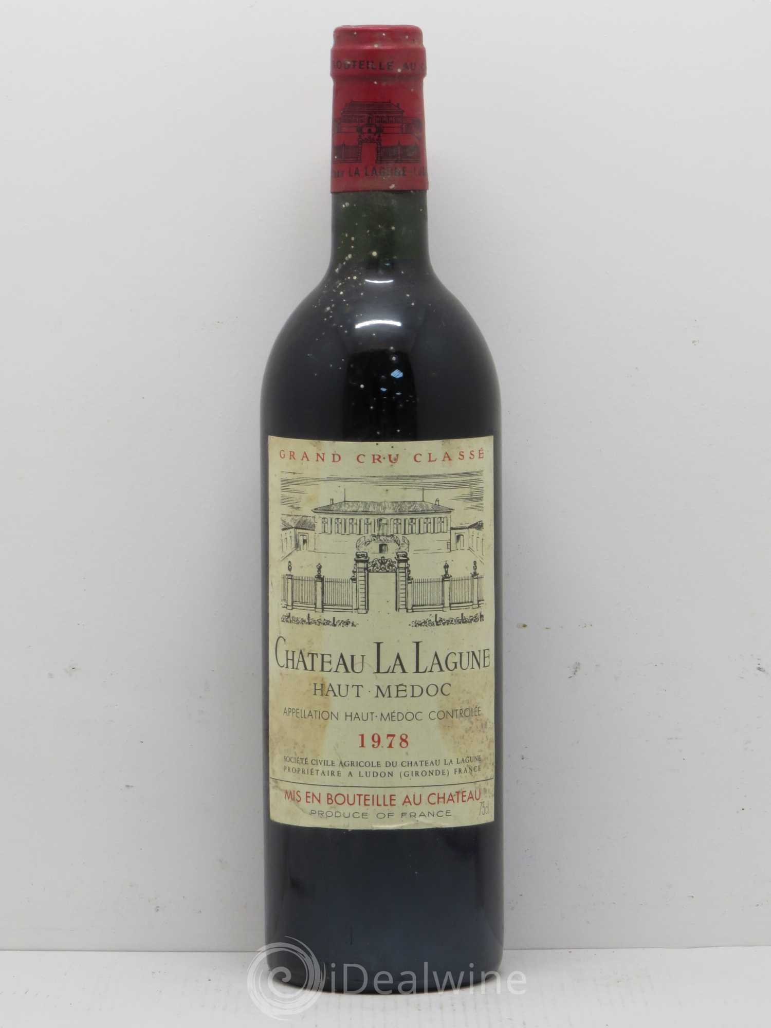 Château la Lagune 3ème Grand Cru Classé 1978 - Lot de 1 bouteille - 0