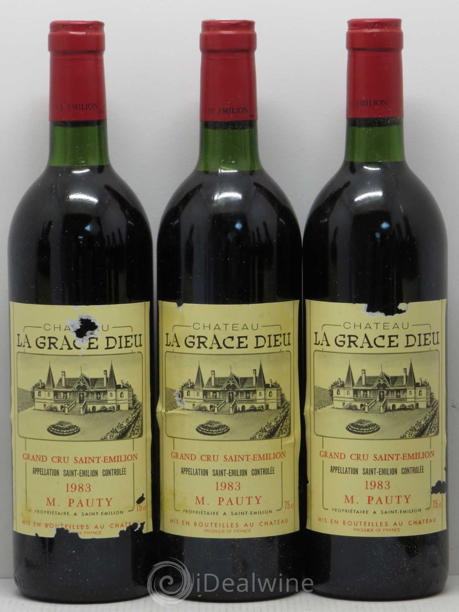 Château la Grâce Dieu 1983 - Lot de 12 bouteilles - 2
