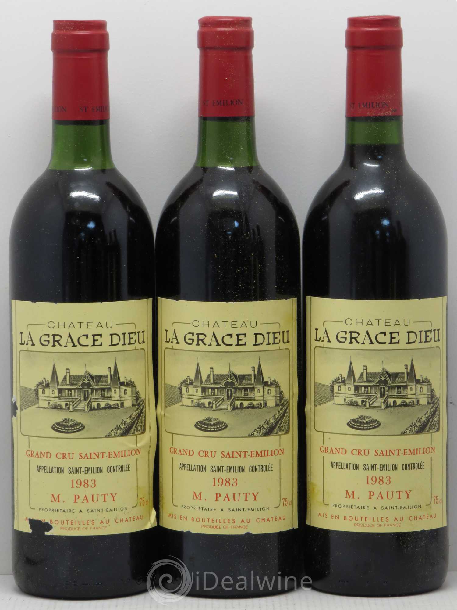 Château la Grâce Dieu 1983 - Lot de 12 bouteilles - 3