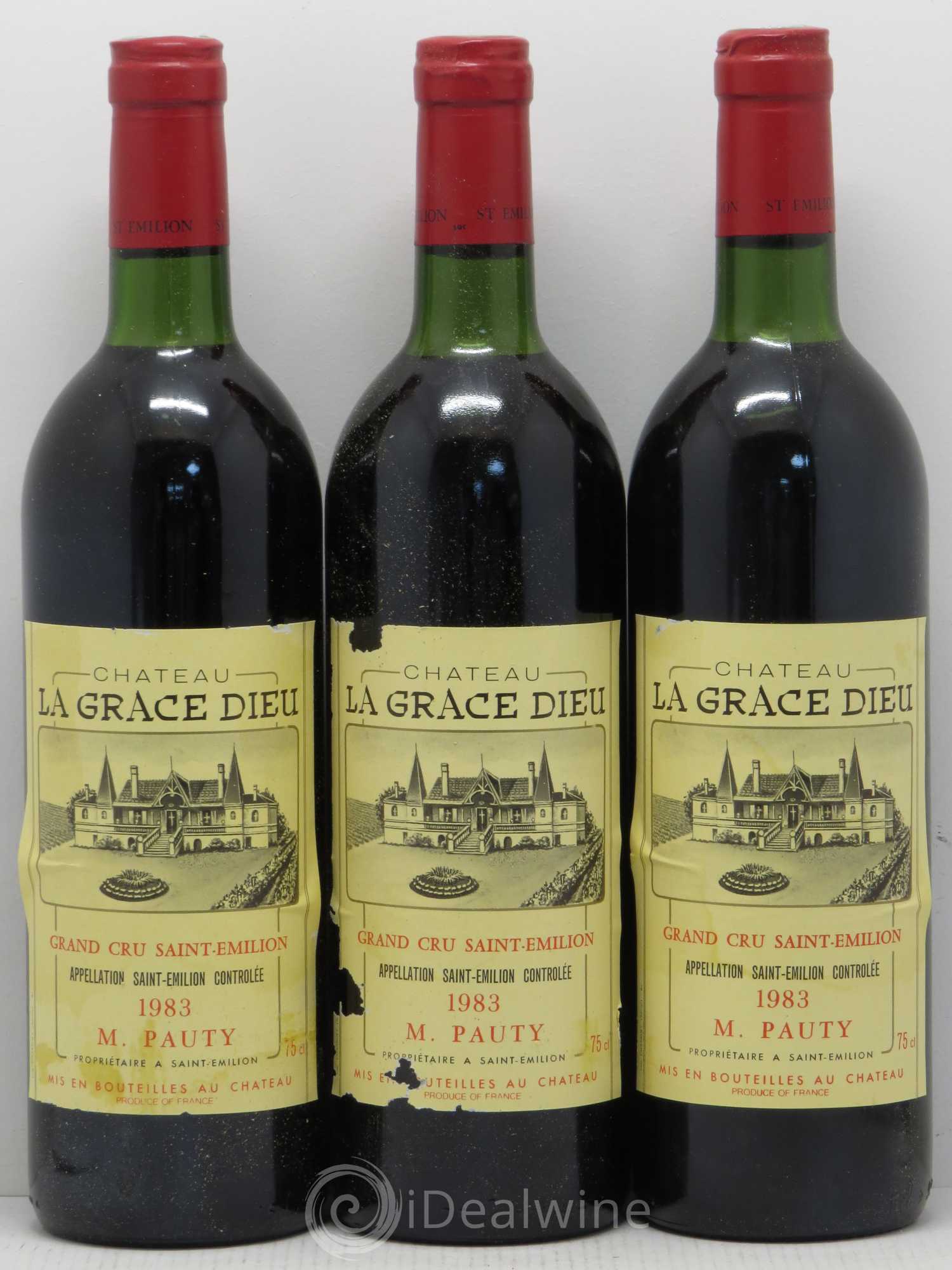 Château la Grâce Dieu 1983 - Lot de 12 bouteilles - 4