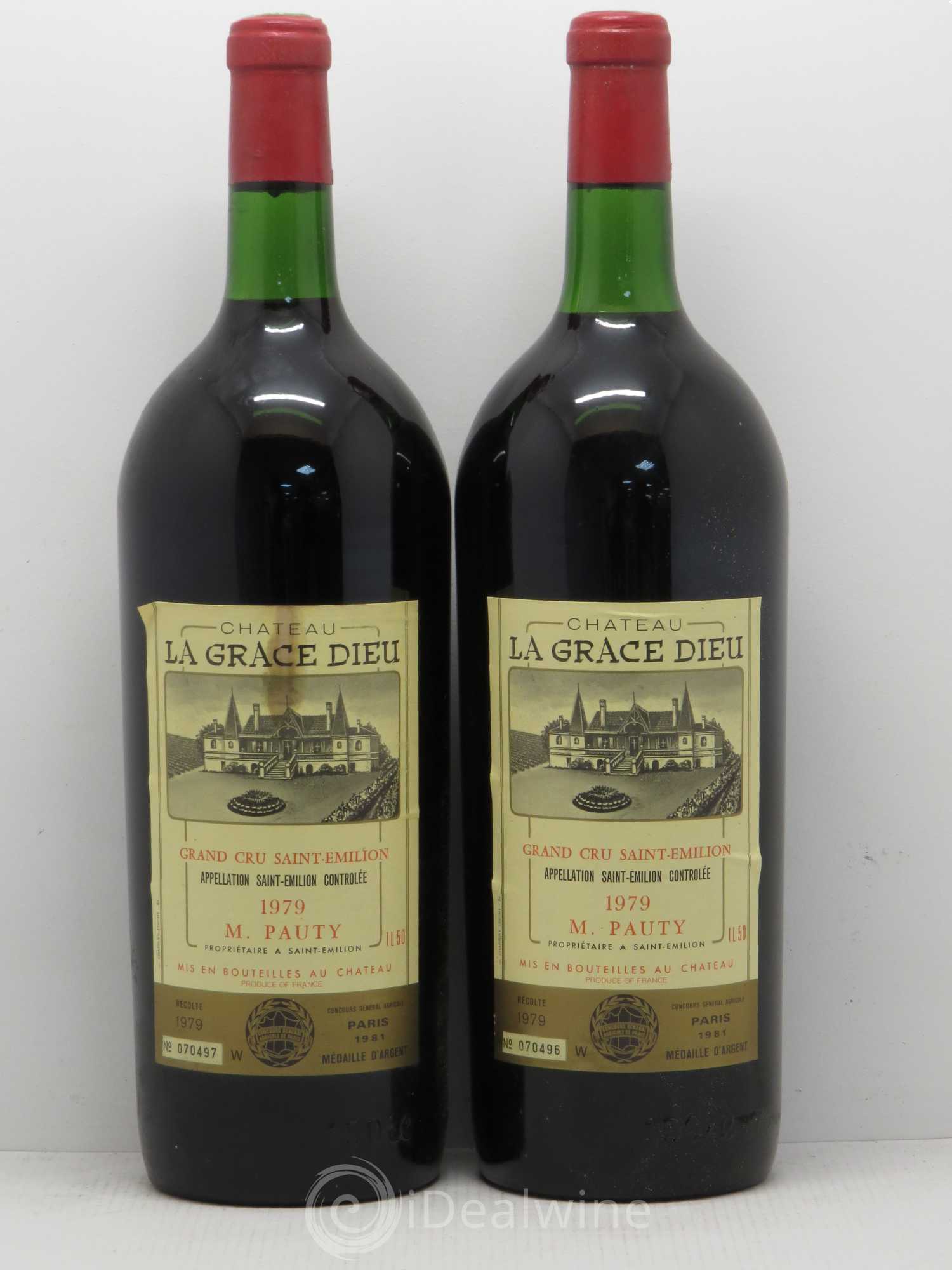 Château la Grâce Dieu 1979 - Lot de 2 magnums - 0