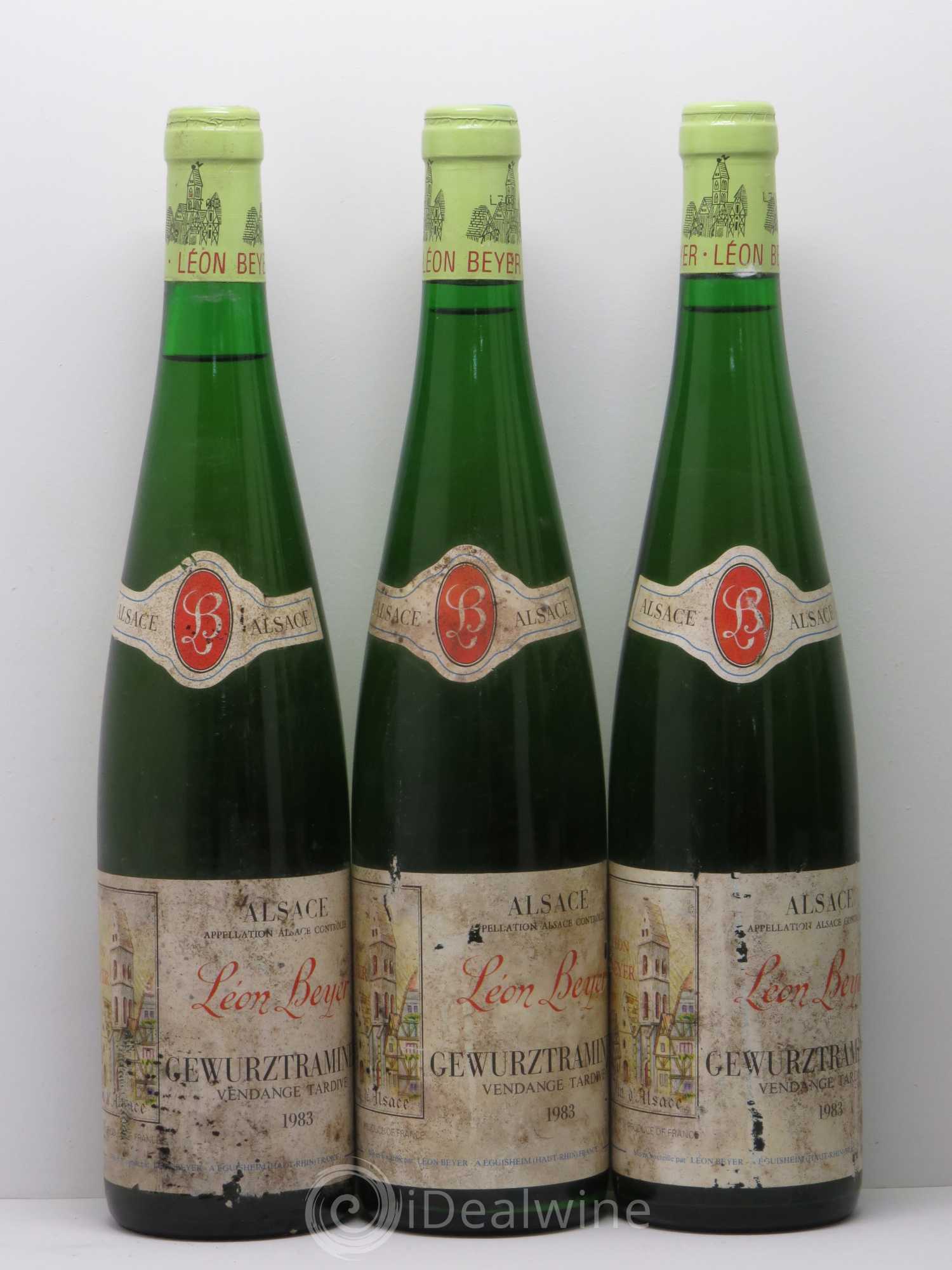 Gewurztraminer Vendanges Tardives Léon Beyer 1983 - Lotto di 6 bottiglie - 1