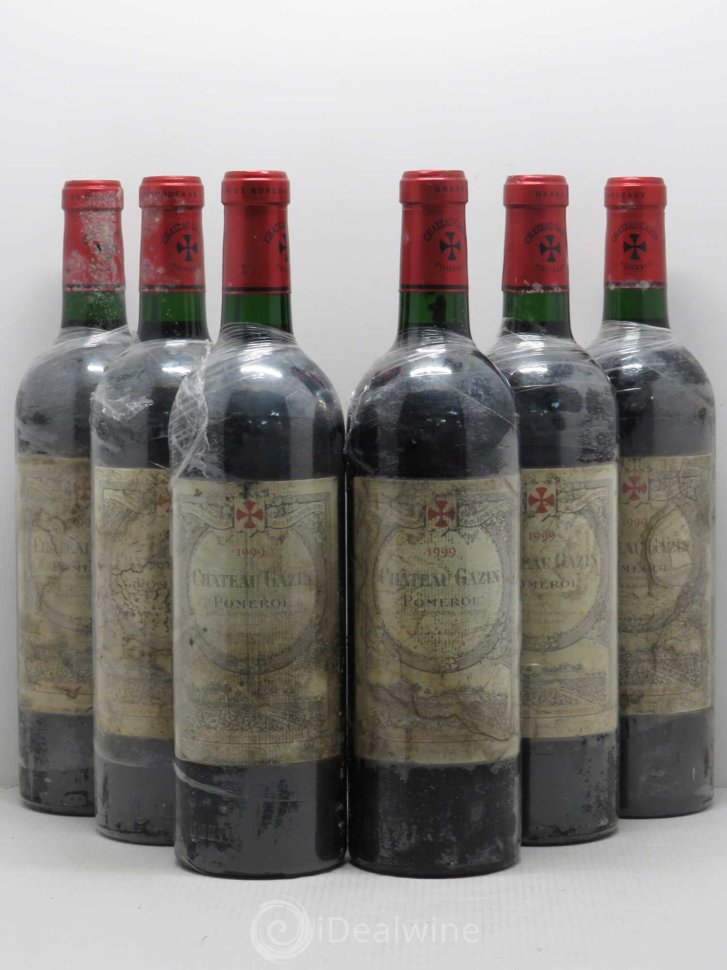 Château Gazin 1999 - Lot de 6 bouteilles - 0