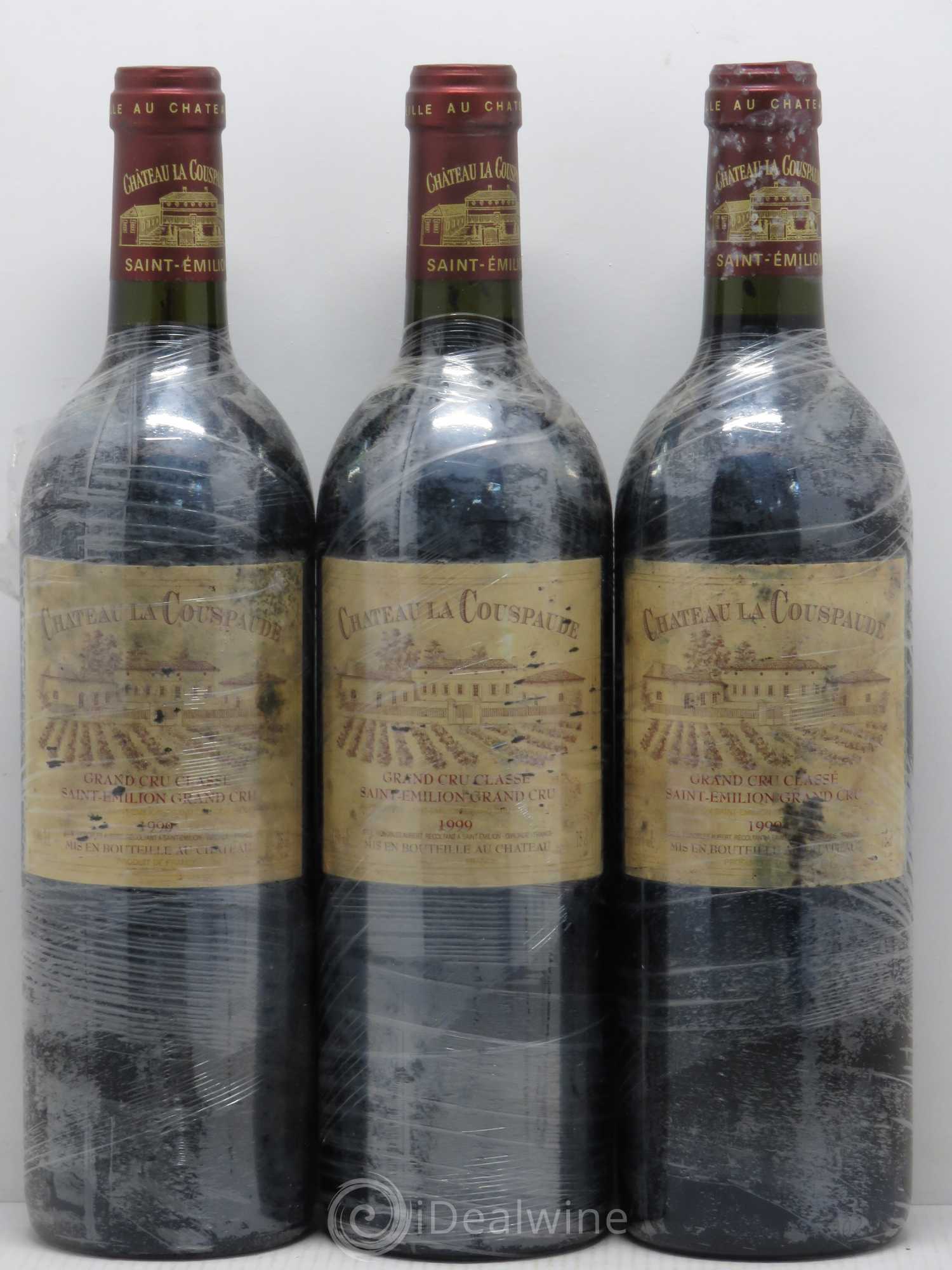 Château la Couspaude Grand Cru Classé 1999 - Lot de 6 bouteilles - 2