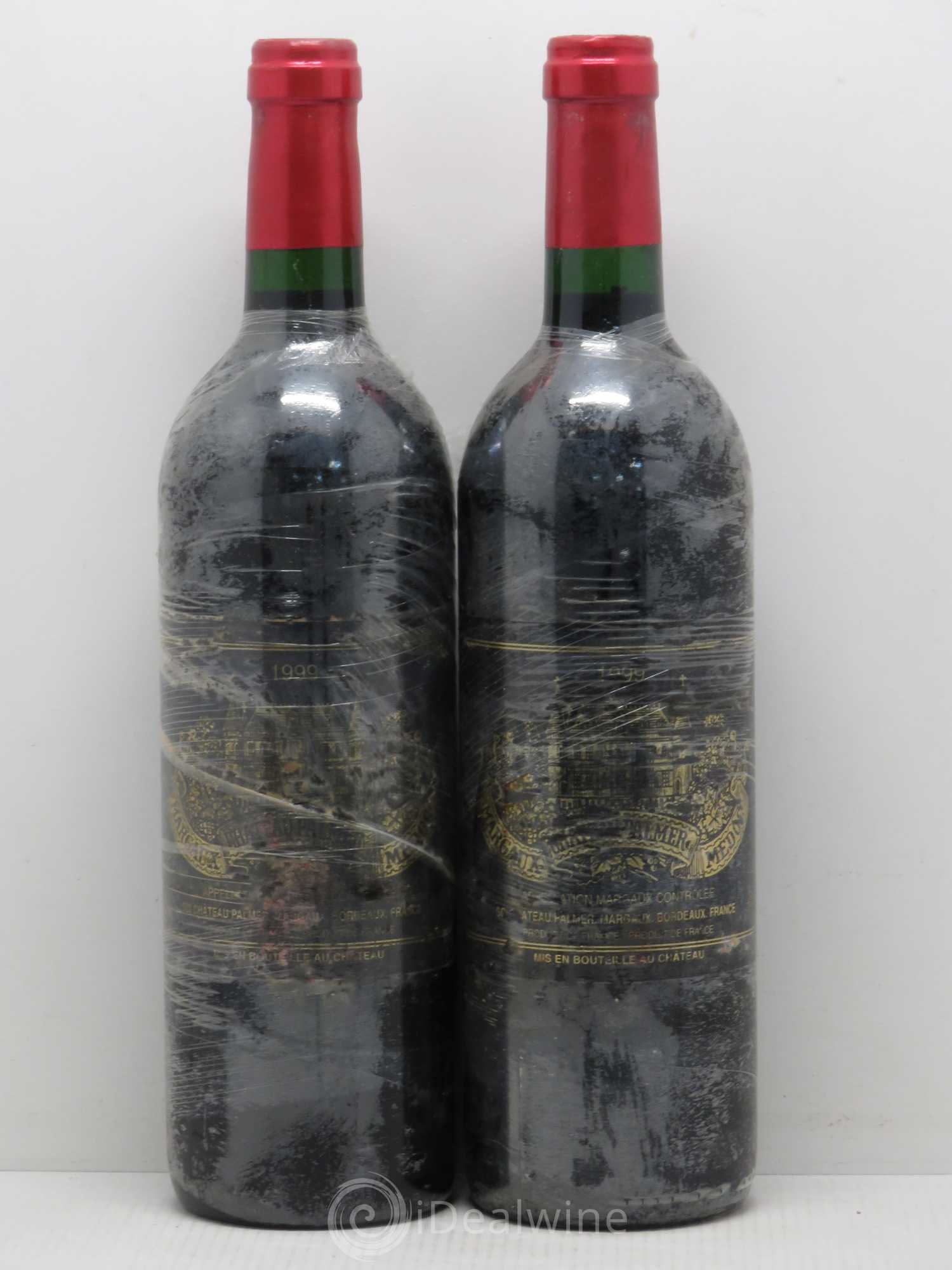 Château Palmer 3ème Grand Cru Classé 1999 - Lot de 2 bouteilles - 0