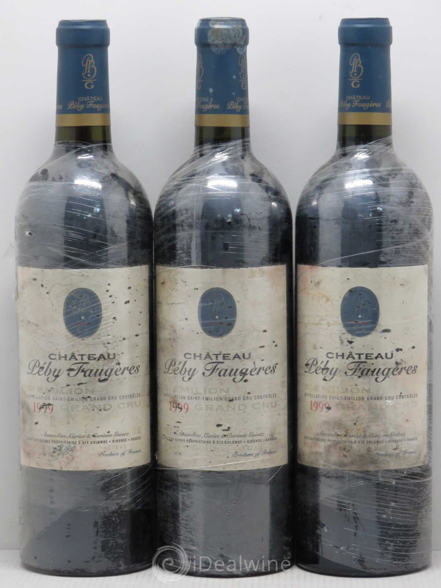 Château Péby Faugères Grand Cru Classé (sans prix de réserve) 1999 - Lot de 6 bouteilles - 2