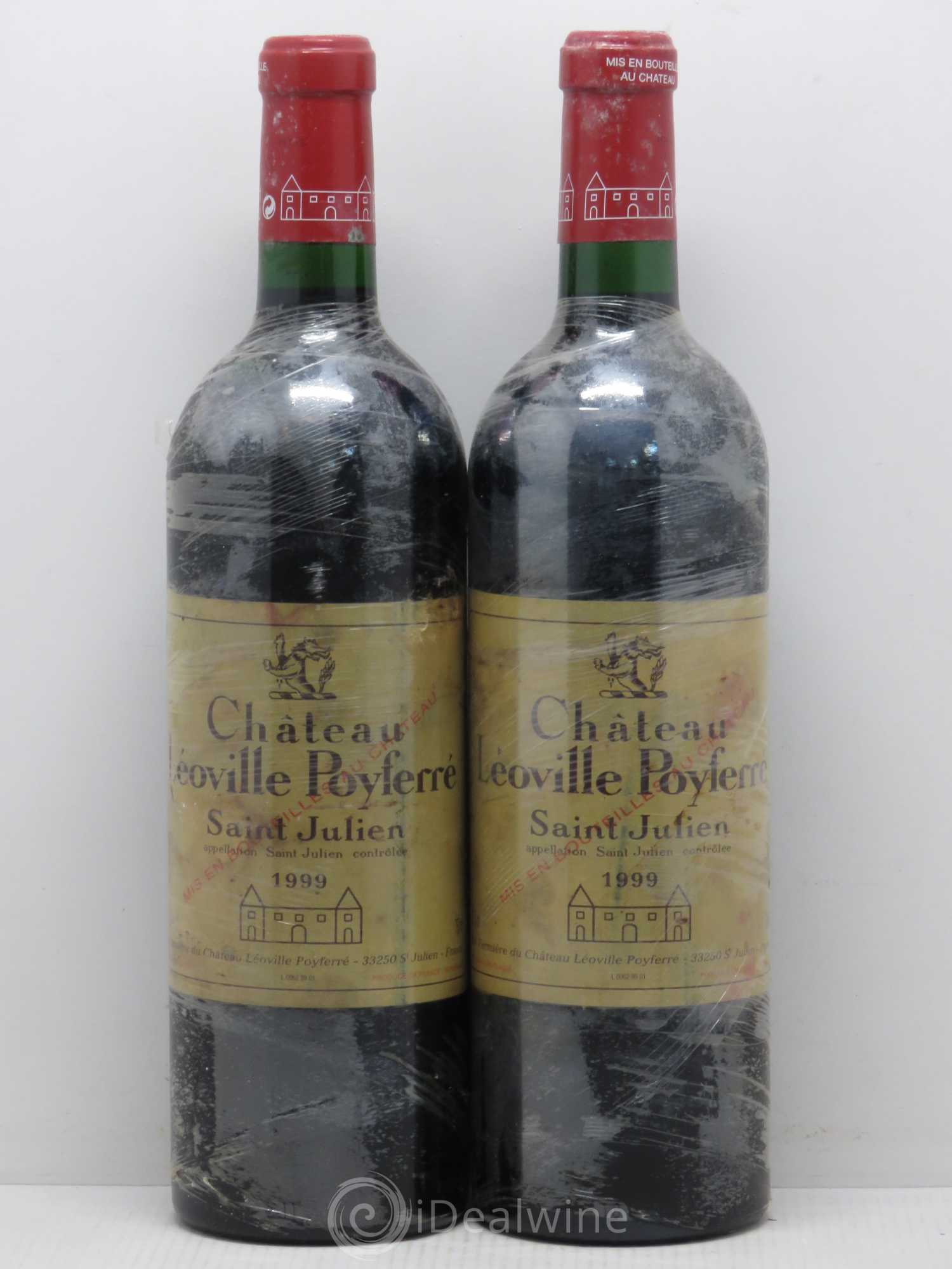 Château Léoville Poyferré 2ème Grand Cru Classé 1999 - Lot de 2 bouteilles - 0