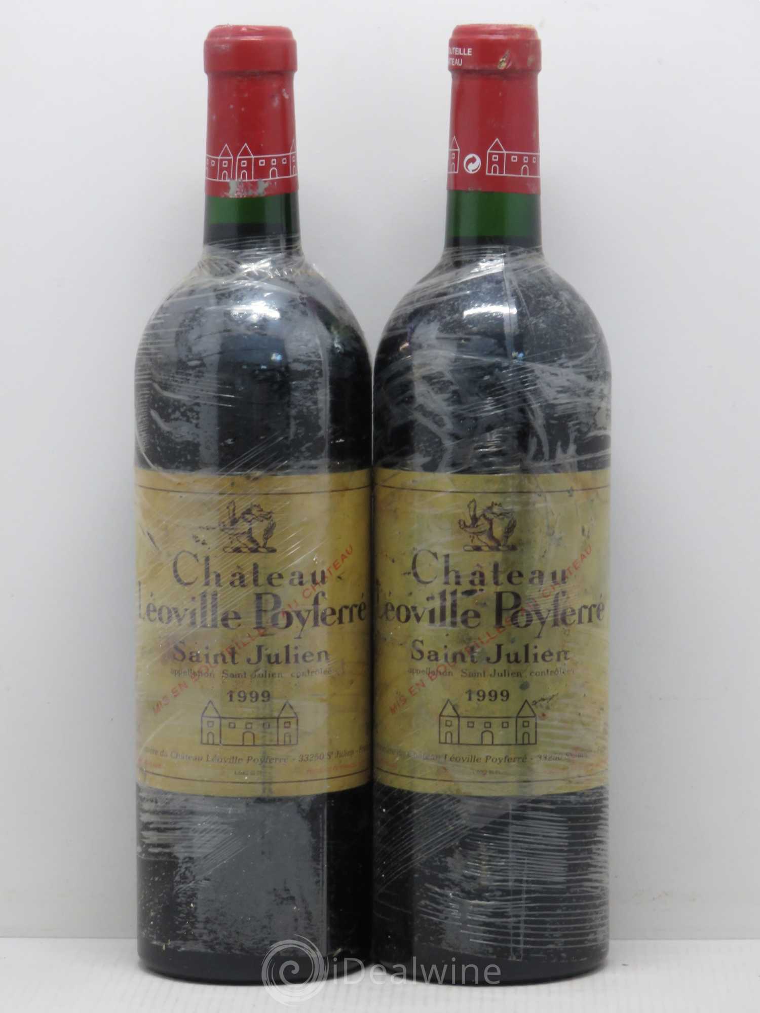 Château Léoville Poyferré 2ème Grand Cru Classé 1999 - Lot de 2 bouteilles - 0