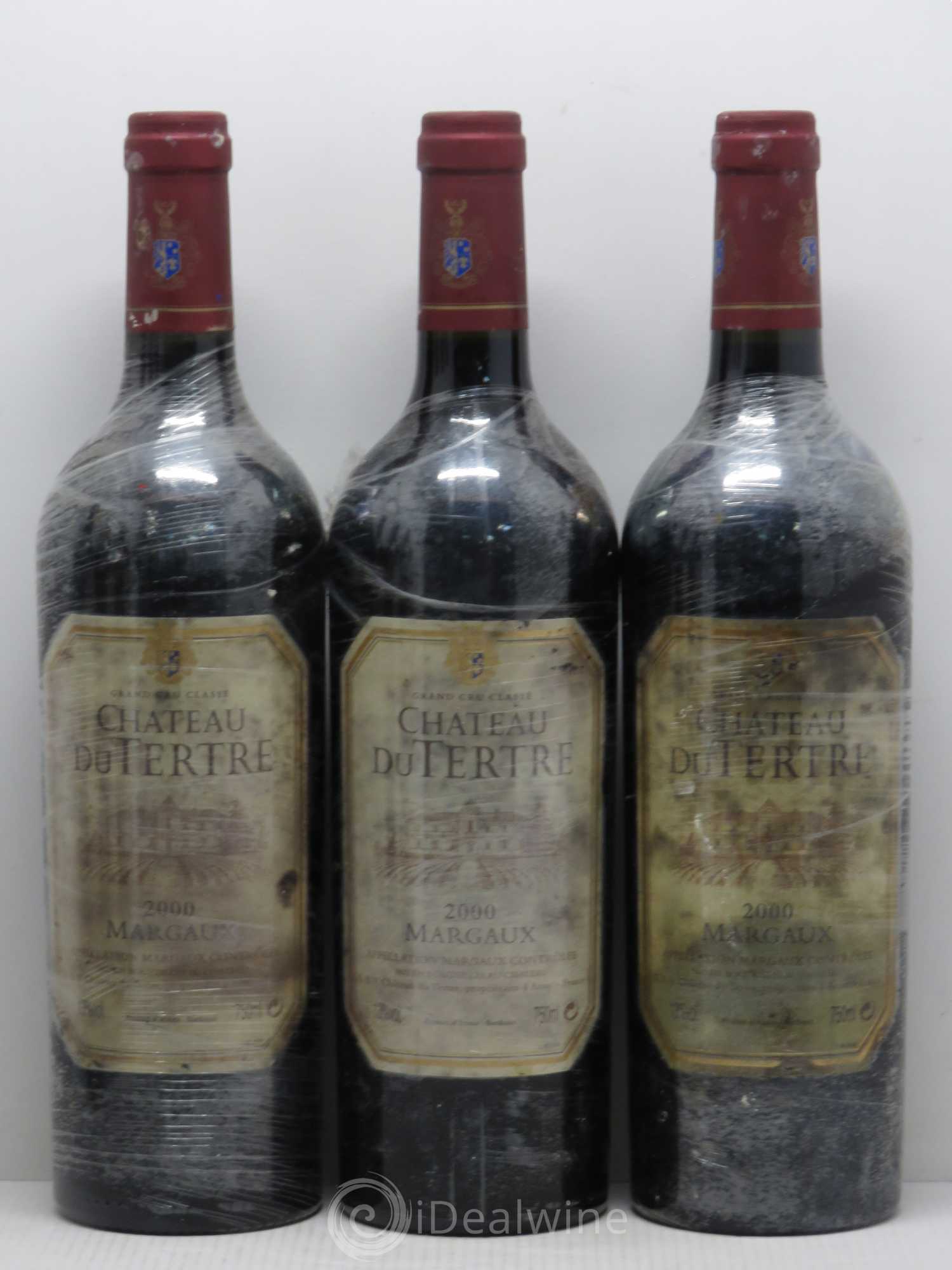 Château du Tertre 5ème Grand Cru Classé 2000 - Lot de 6 bouteilles - 1
