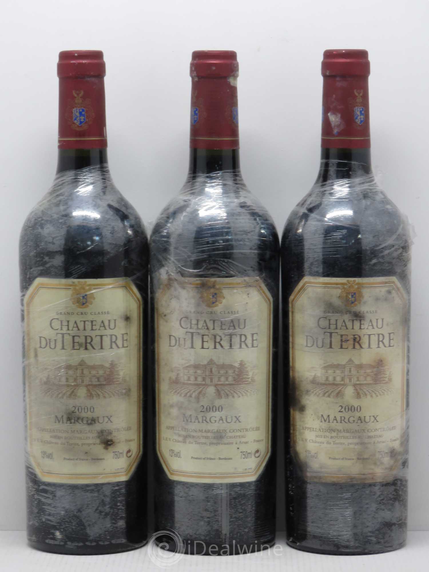 Château du Tertre 5ème Grand Cru Classé 2000 - Lot de 6 bouteilles - 2
