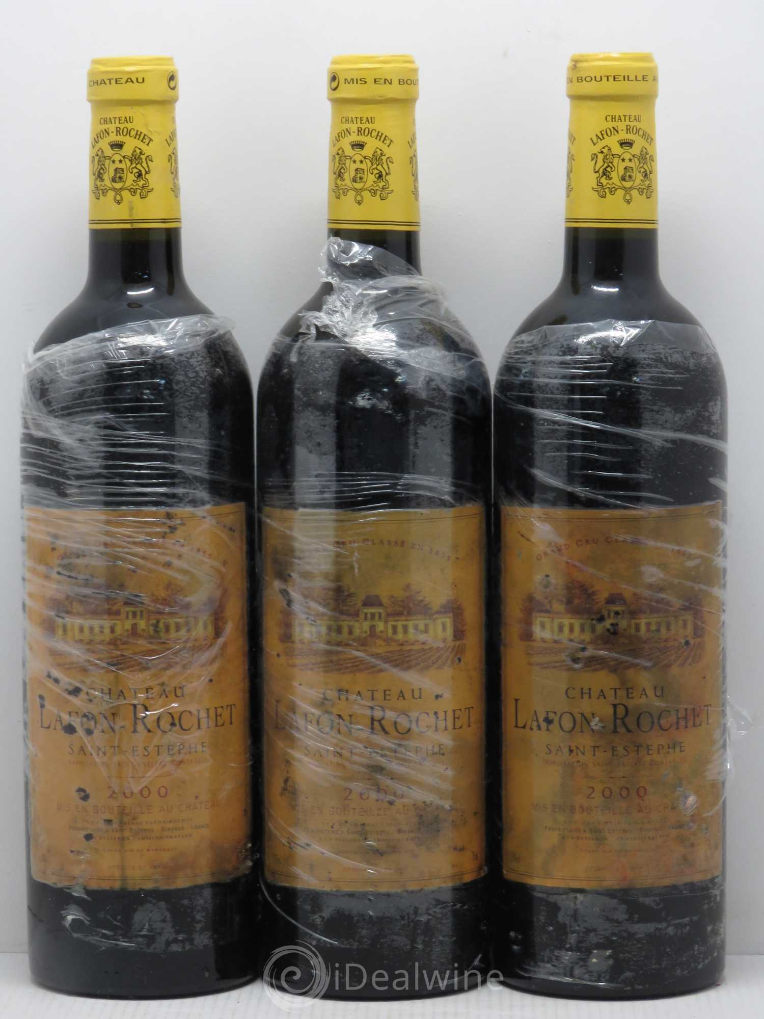 Château Lafon Rochet 4ème Grand Cru Classé 2000 - Lot de 6 bouteilles - 2
