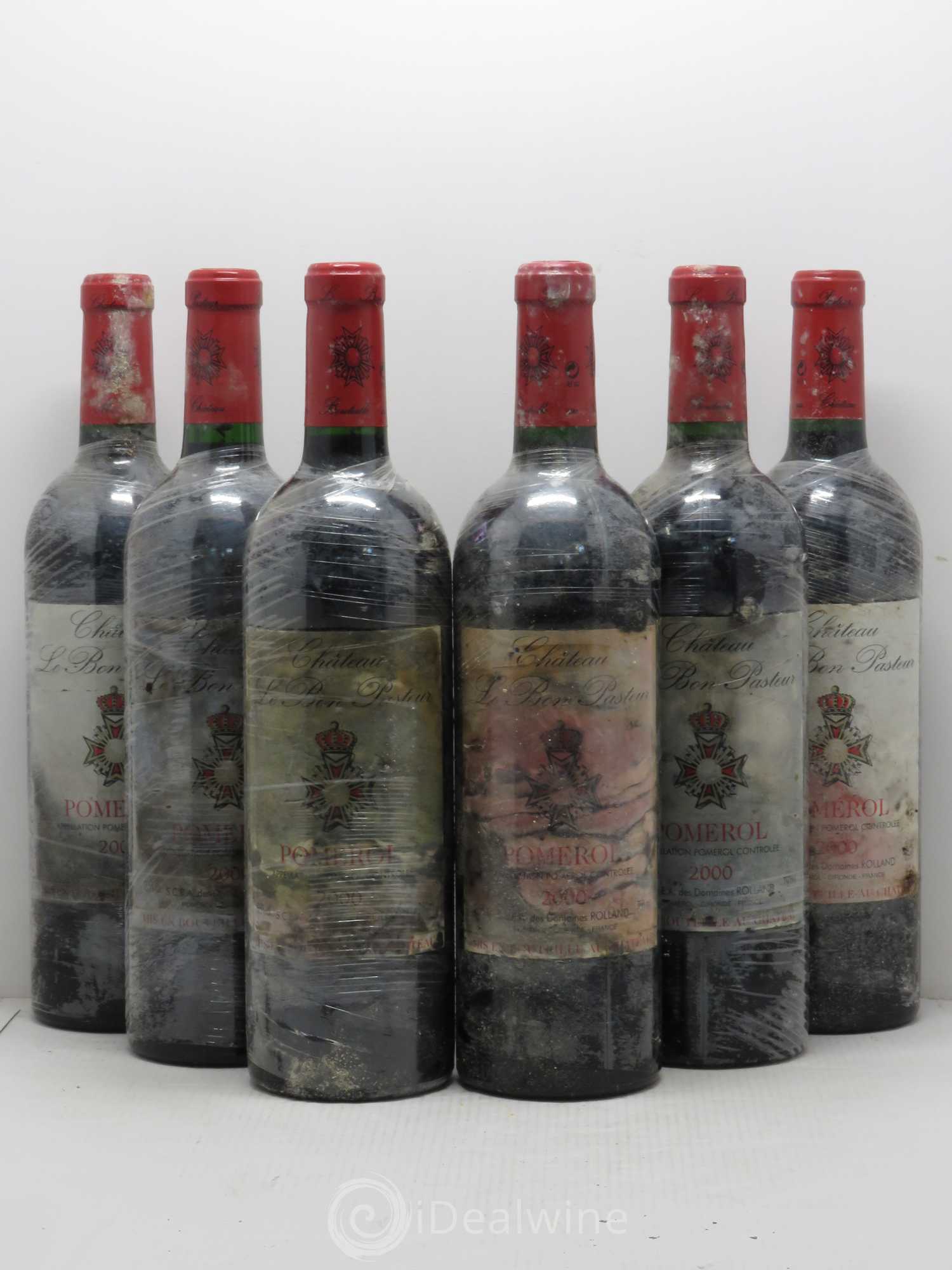 Château le Bon Pasteur 2000 - Lot de 6 bouteilles - 0