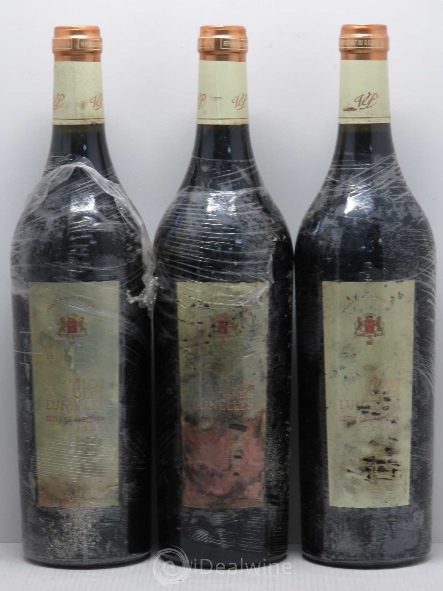 Clos Lunelles 2001 - Lot de 6 bouteilles - 1