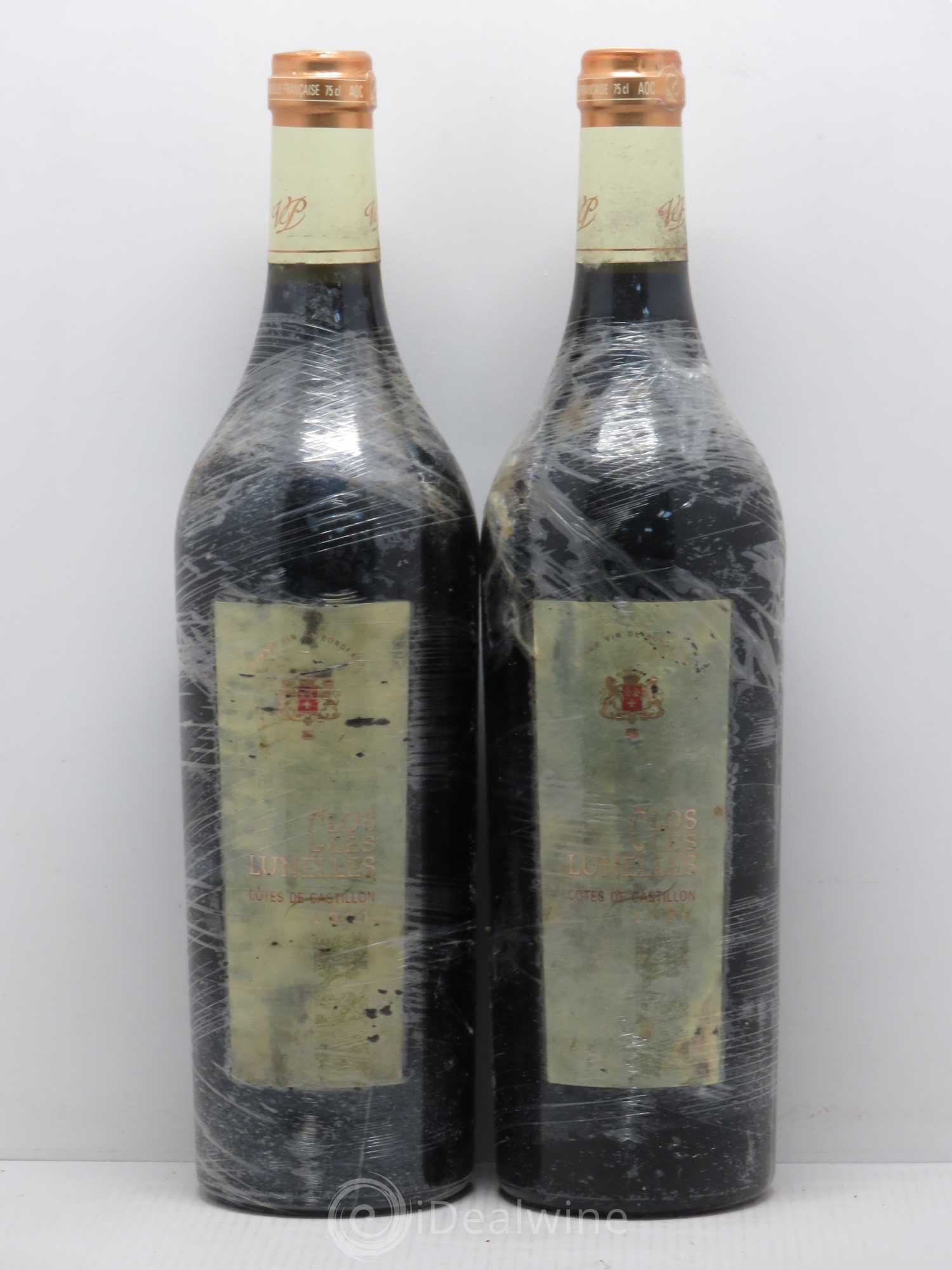 Clos Lunelles 2001 - Lot de 2 bouteilles - 0