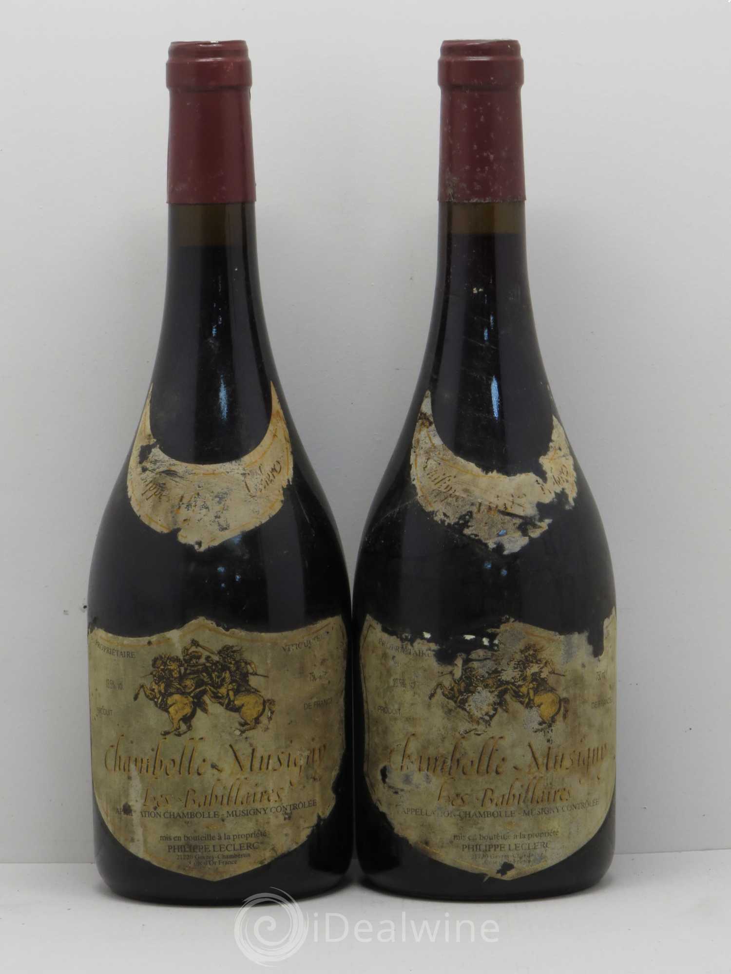 Chambolle-Musigny Les Babillaires Philippe Leclerc - Posten von 2 Flaschen - 0