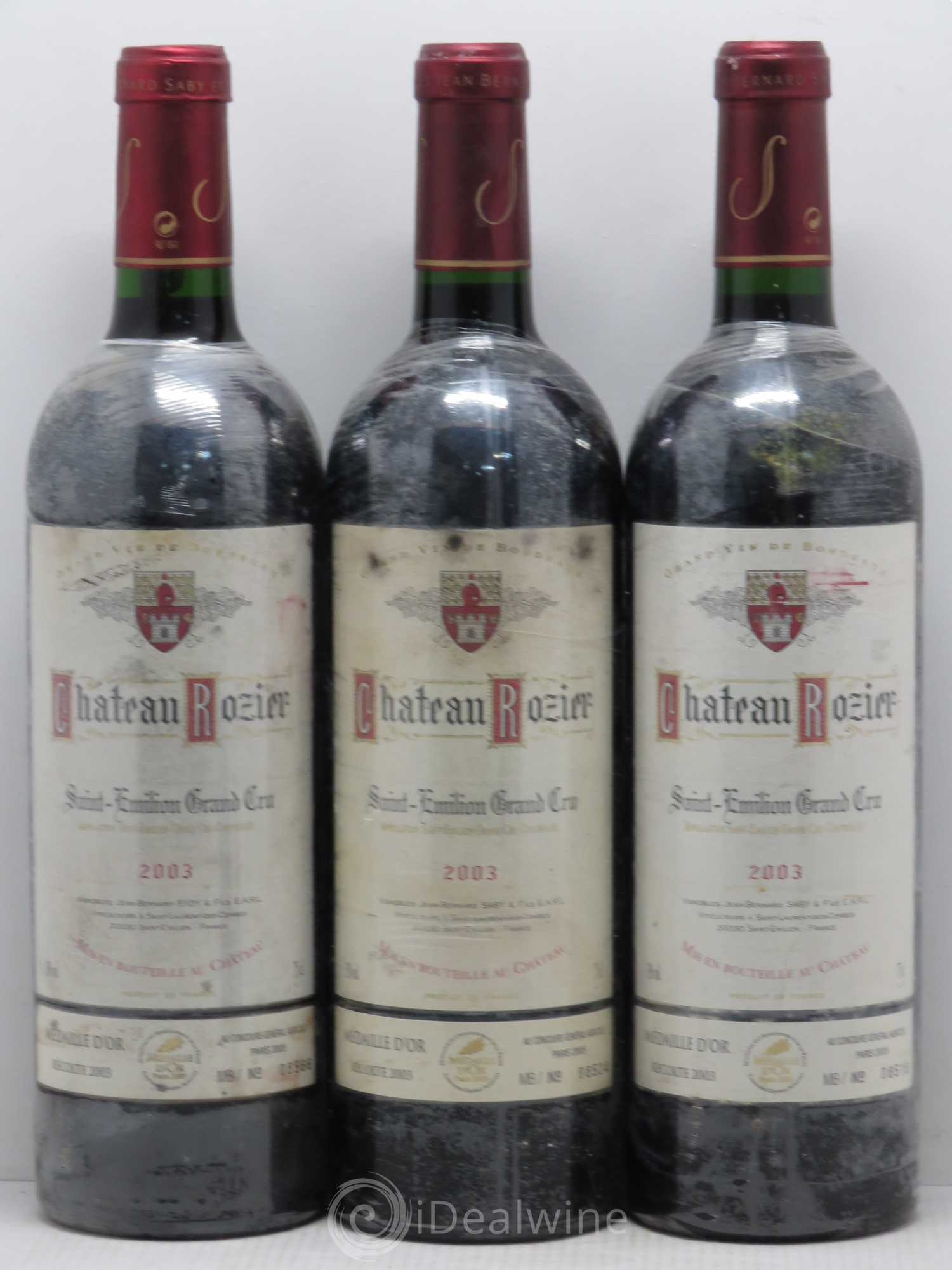 Saint-Émilion Chateau Rozier (sans prix de réserve) 2003 - Posten von 10 Flaschen - 1