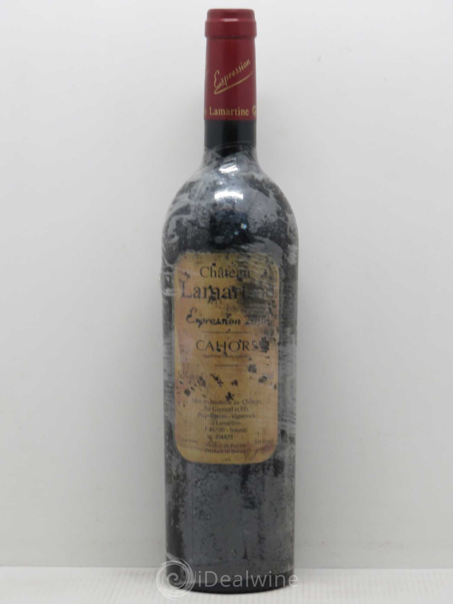 Cahors Expression Château Lamartine 2000 - Lot de 1 bouteille - 0