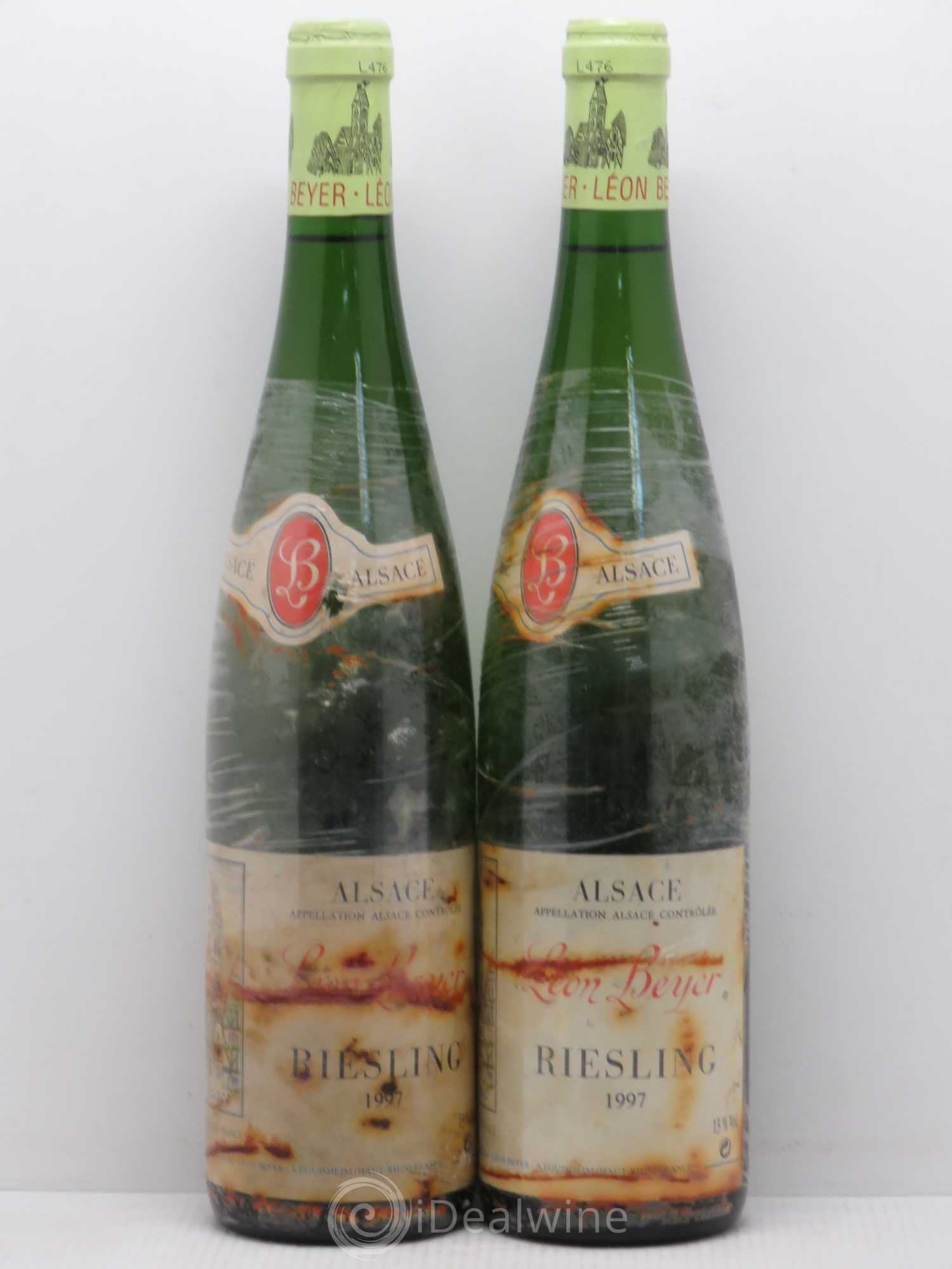 Riesling Leon Beyer (sans prix de réserve) 1997 - Lotto di 2 bottiglie - 0