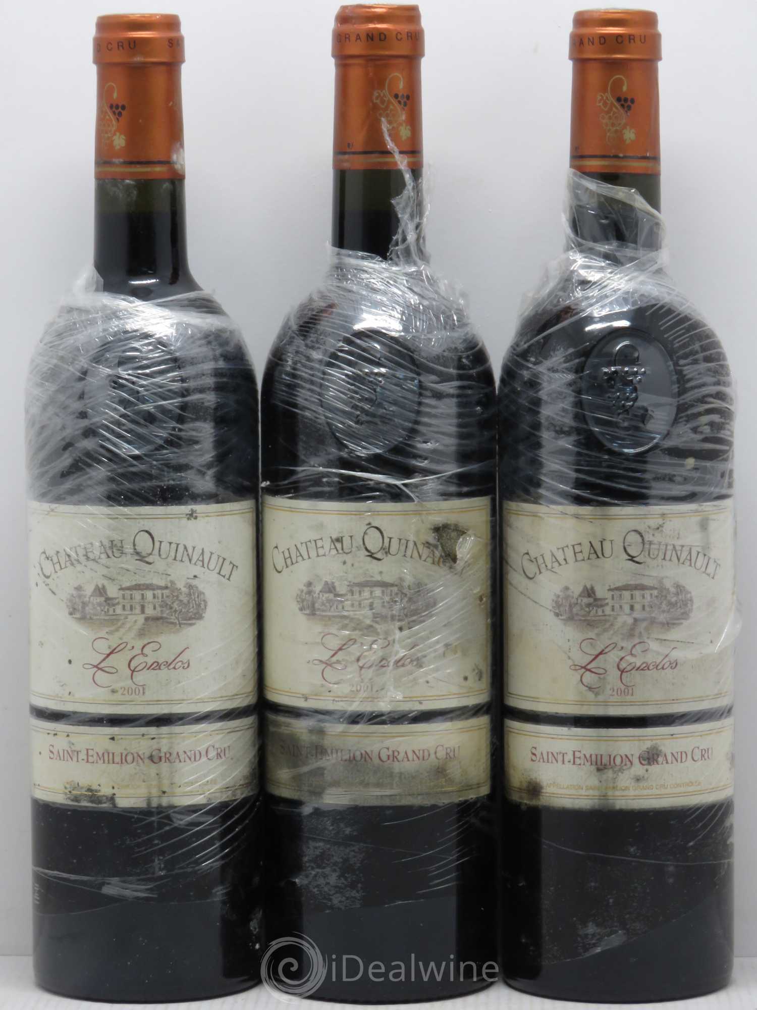 Château Quinault L'Enclos 2001 - Lot de 8 bouteilles - 2