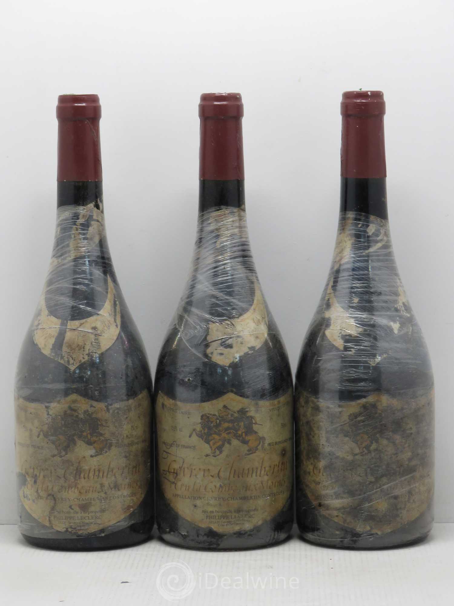 Gevrey-Chambertin 1er Cru P.Leclerc - Lot de 3 bouteilles - 0