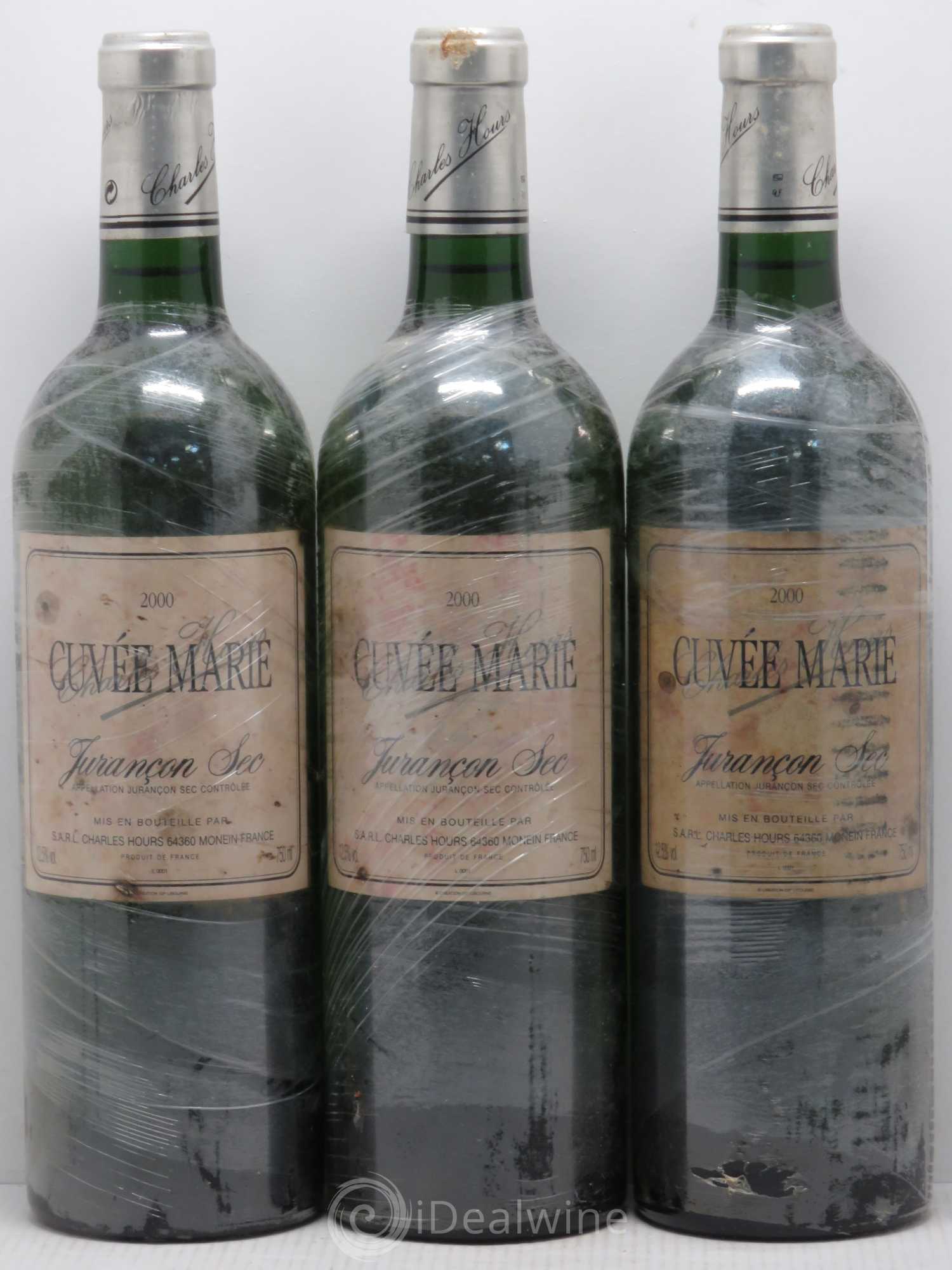 Jurançon Sec Uroulat  Cuvée Marie Charles Hours  (sans prix de réserve) 2000 - Lot de 11 bouteilles - 2