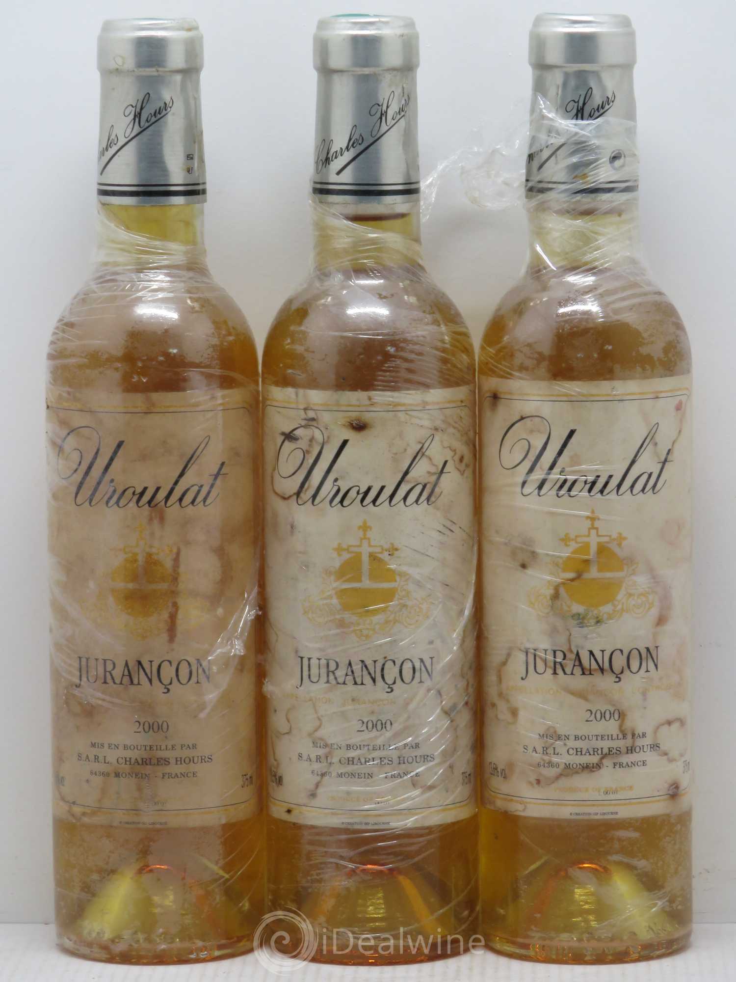 Jurançon Uroulat Charles Hours (senza prezzo di riserva) 2000 - Lotto di 9 mezze bottiglie - 2
