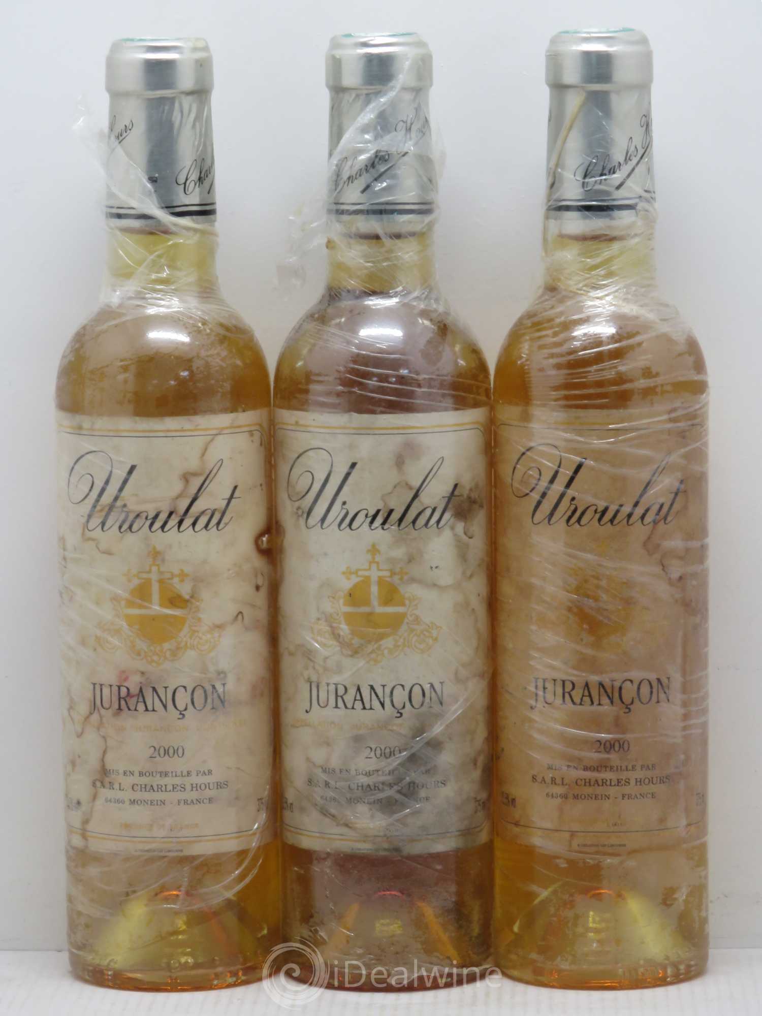 Jurançon Uroulat Charles Hours (senza prezzo di riserva) 2000 - Lotto di 9 mezze bottiglie - 3