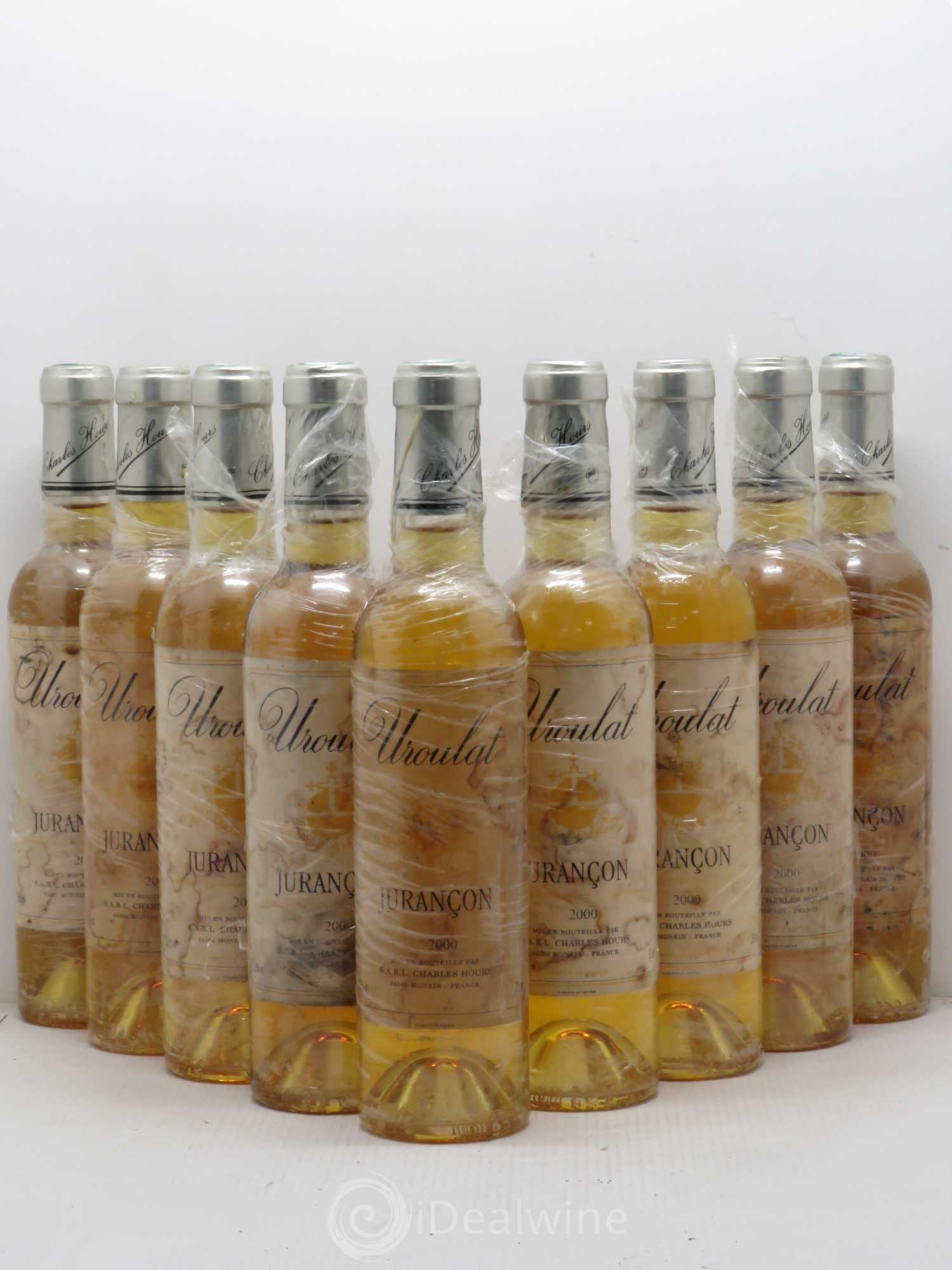 Jurançon Uroulat Charles Hours (senza prezzo di riserva) 2000 - Lotto di 9 mezze bottiglie - 0