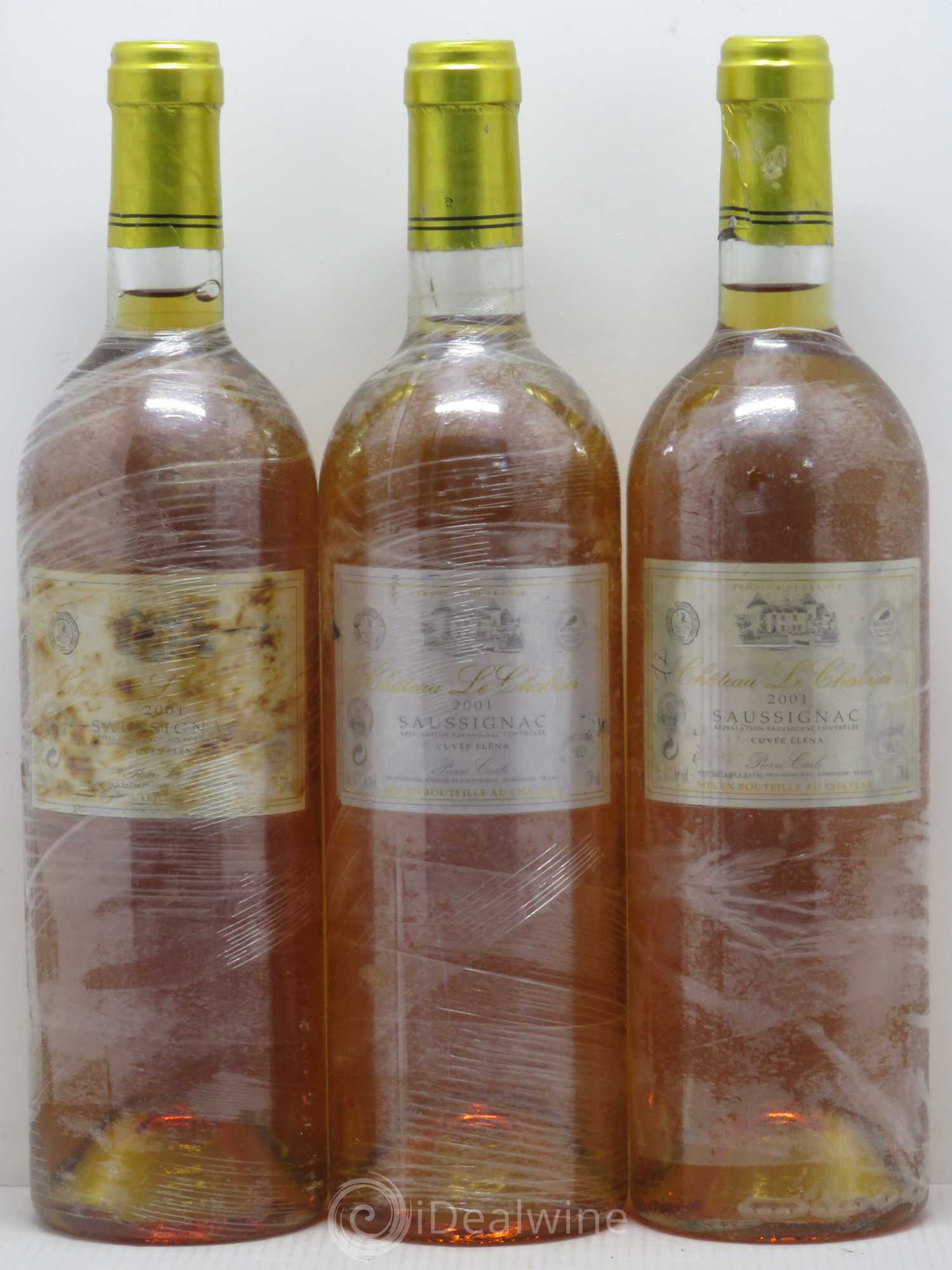 Divers Saussignac Chateau Le Chabrier (sans prix de réserve) 2001 - Posten von 11 Flaschen - 3