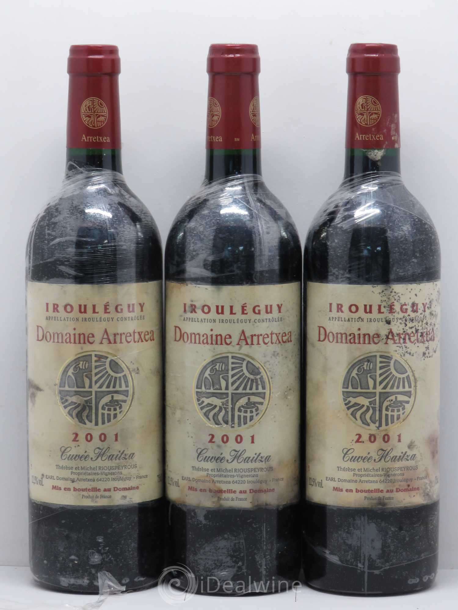 Irouléguy Cuvée Haitza Arretxea (Domaine) 2001 - Lot de 6 bouteilles - 2