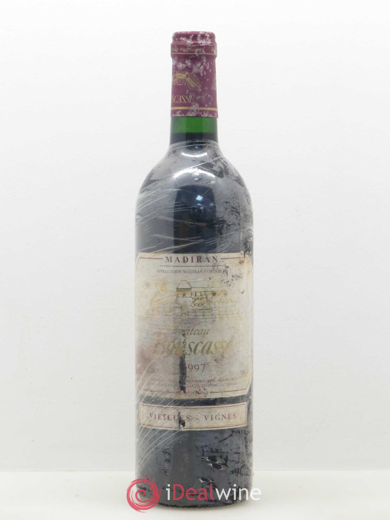 Madiran Vieilles Vignes Château Bouscassé - Alain Brumont 1997 - Lot de 1 bouteille - 0