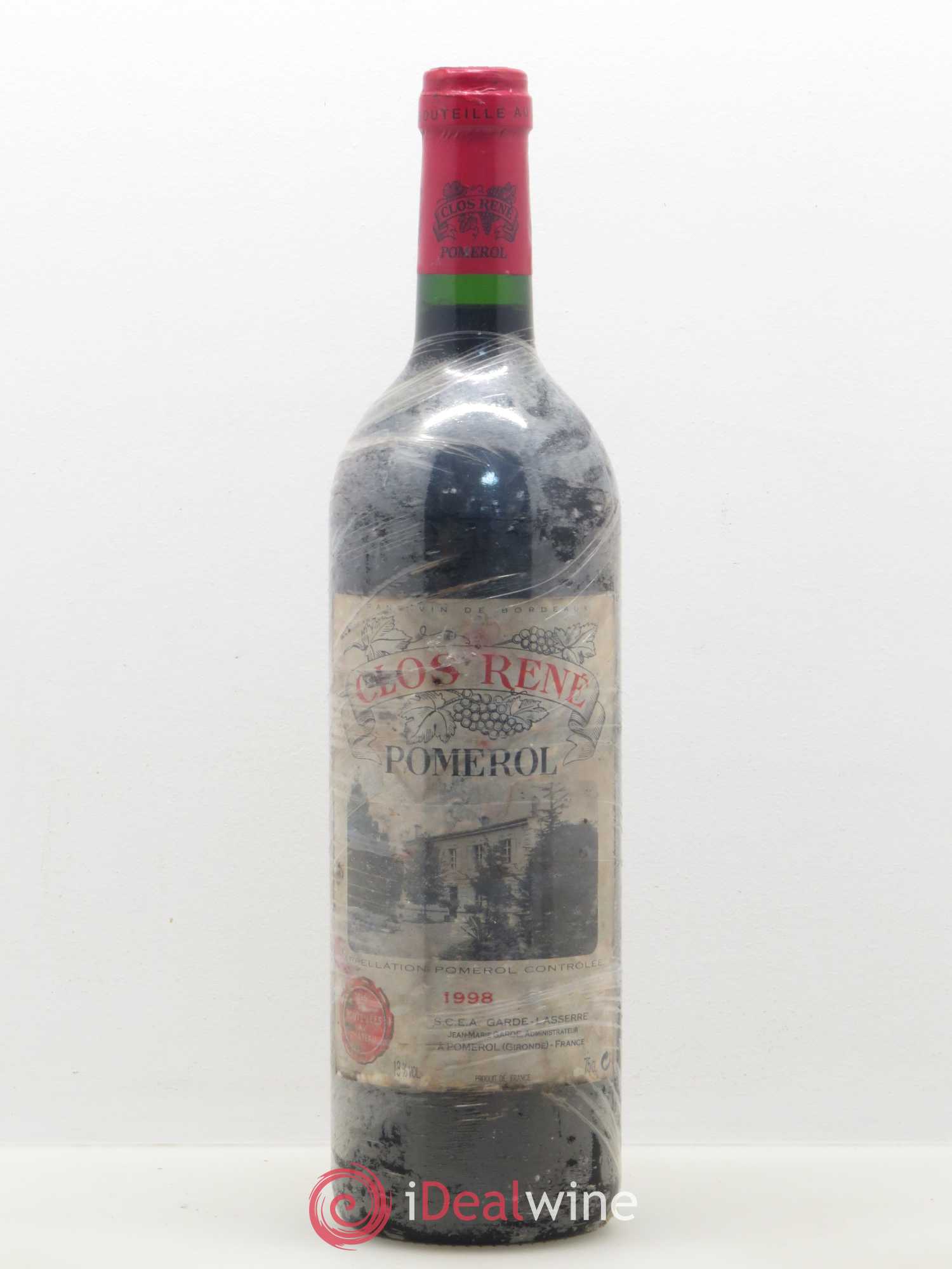 Clos René 1998 - Posten von 1 Flasche - 0