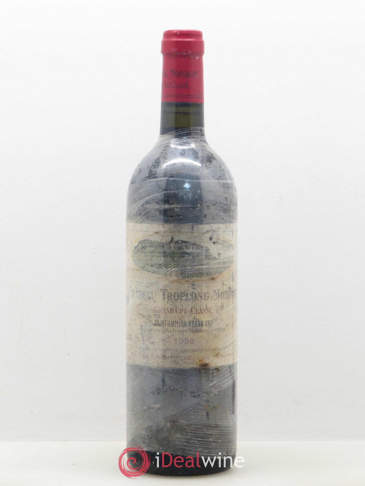 Château Troplong Mondot 1er Grand Cru Classé B 1998 - Lot de 1 bouteille - 0