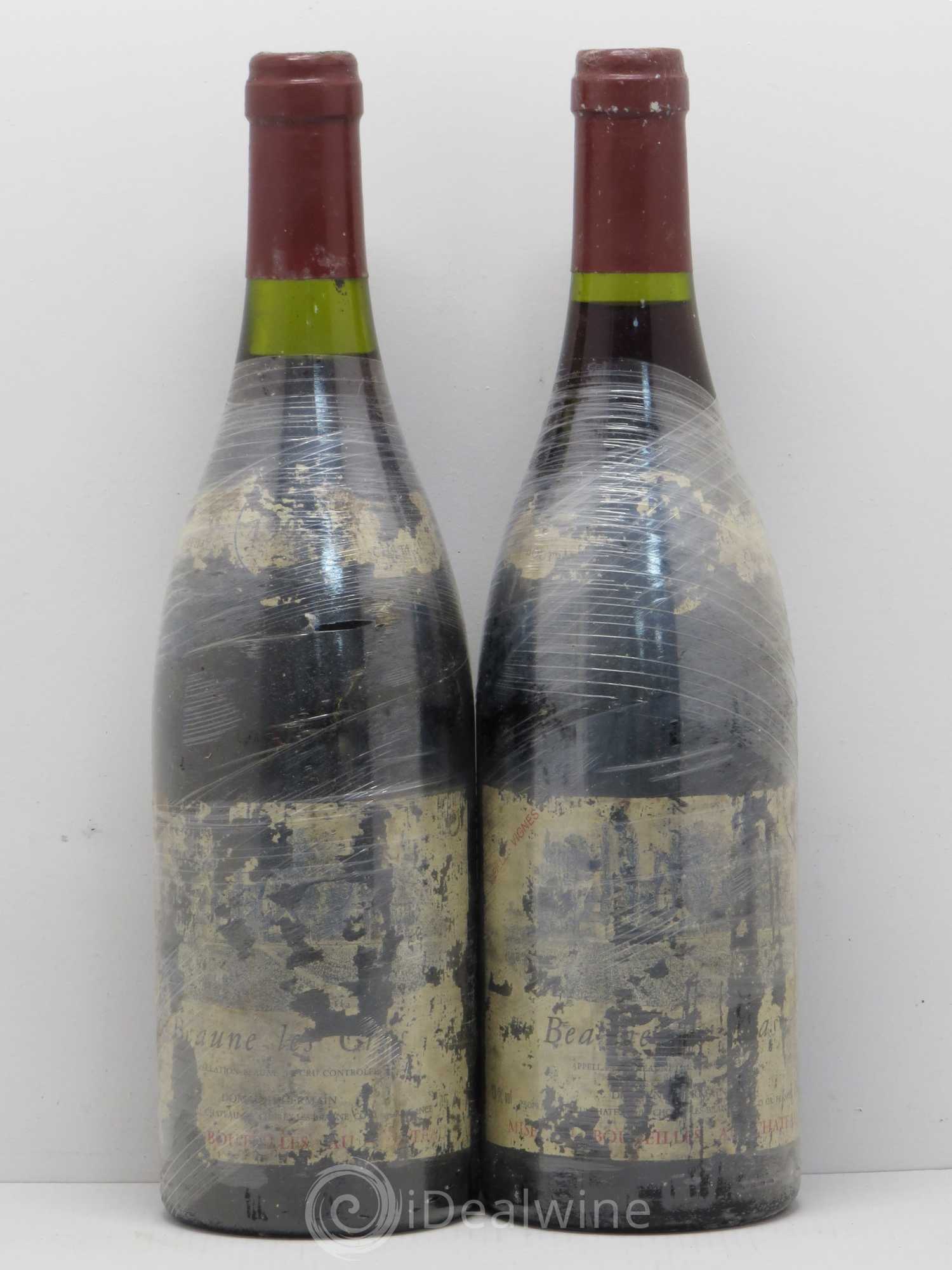 Beaune 1er Cru Les Cras Domaine Germain - Posten von 2 Flaschen - 0