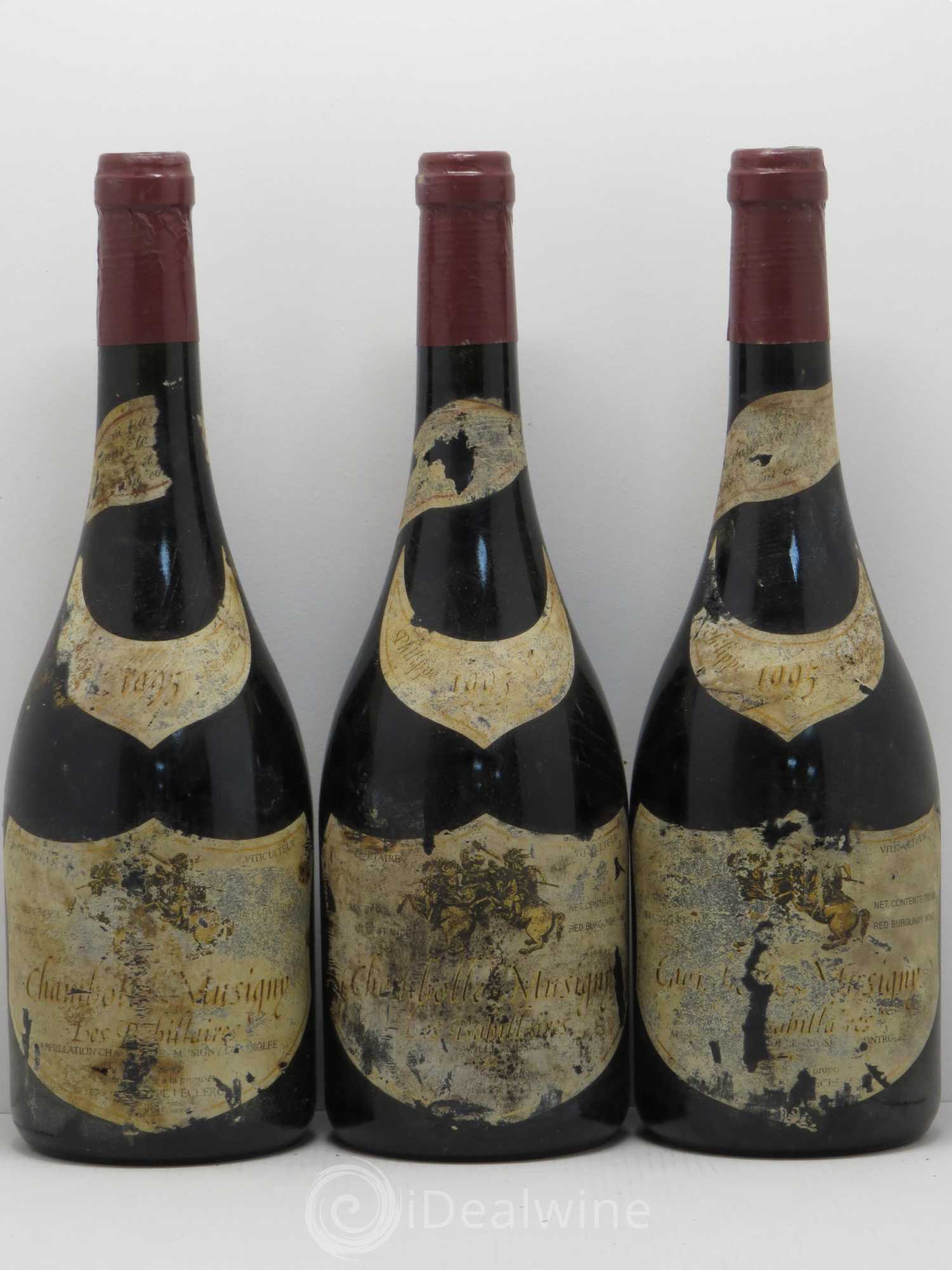Chambolle-Musigny Les Babillaires Philippe Leclerc 1995 - Posten von 6 Flaschen - 2