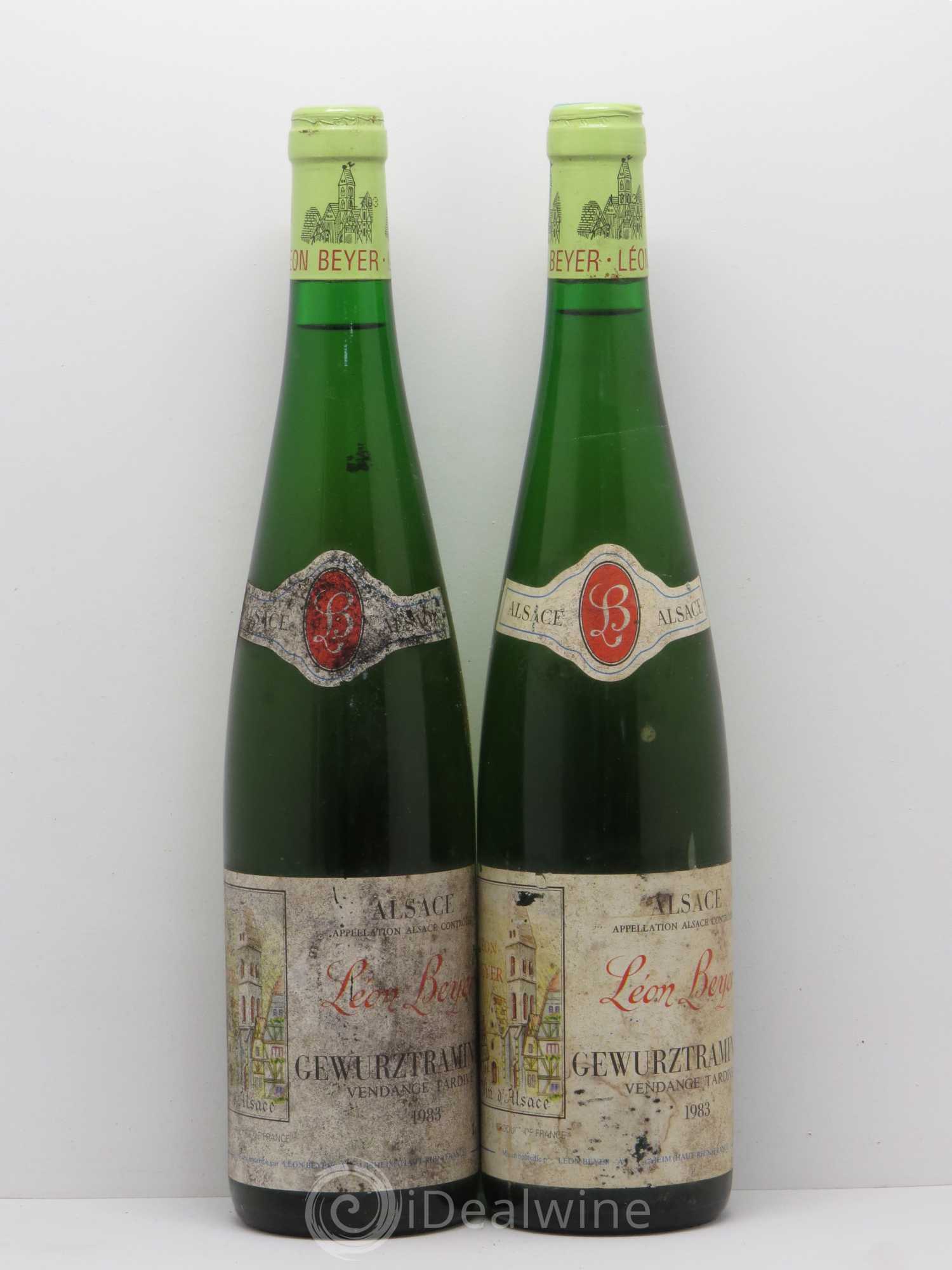 Gewurztraminer Vendanges Tardives Léon Beyer 1983 - Lotto di 2 bottiglie - 0