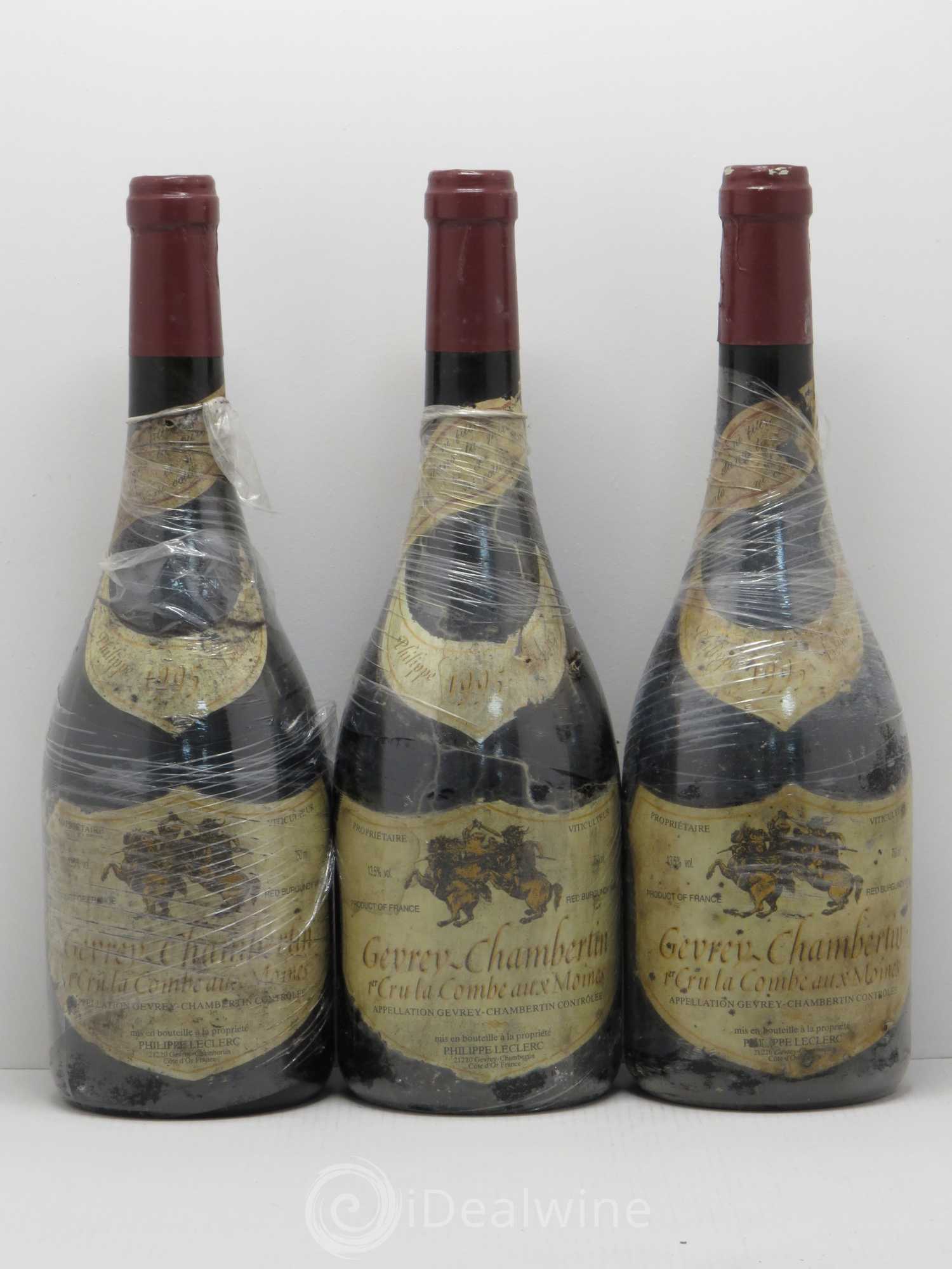 Gevrey-Chambertin 1er Cru La Combe Aux Moines Philippe Leclerc 1995 - Posten von 6 Flaschen - 2
