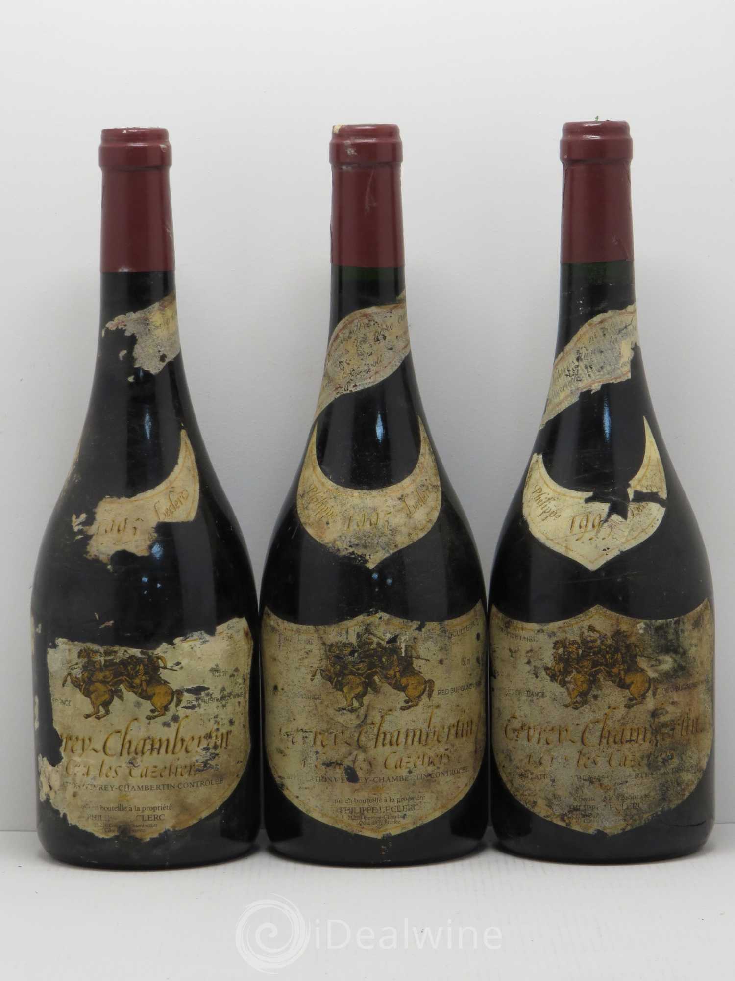 Gevrey-Chambertin 1er Cru Les Cazetiers Philippe Leclerc 1995 - Posten von 6 Flaschen - 2