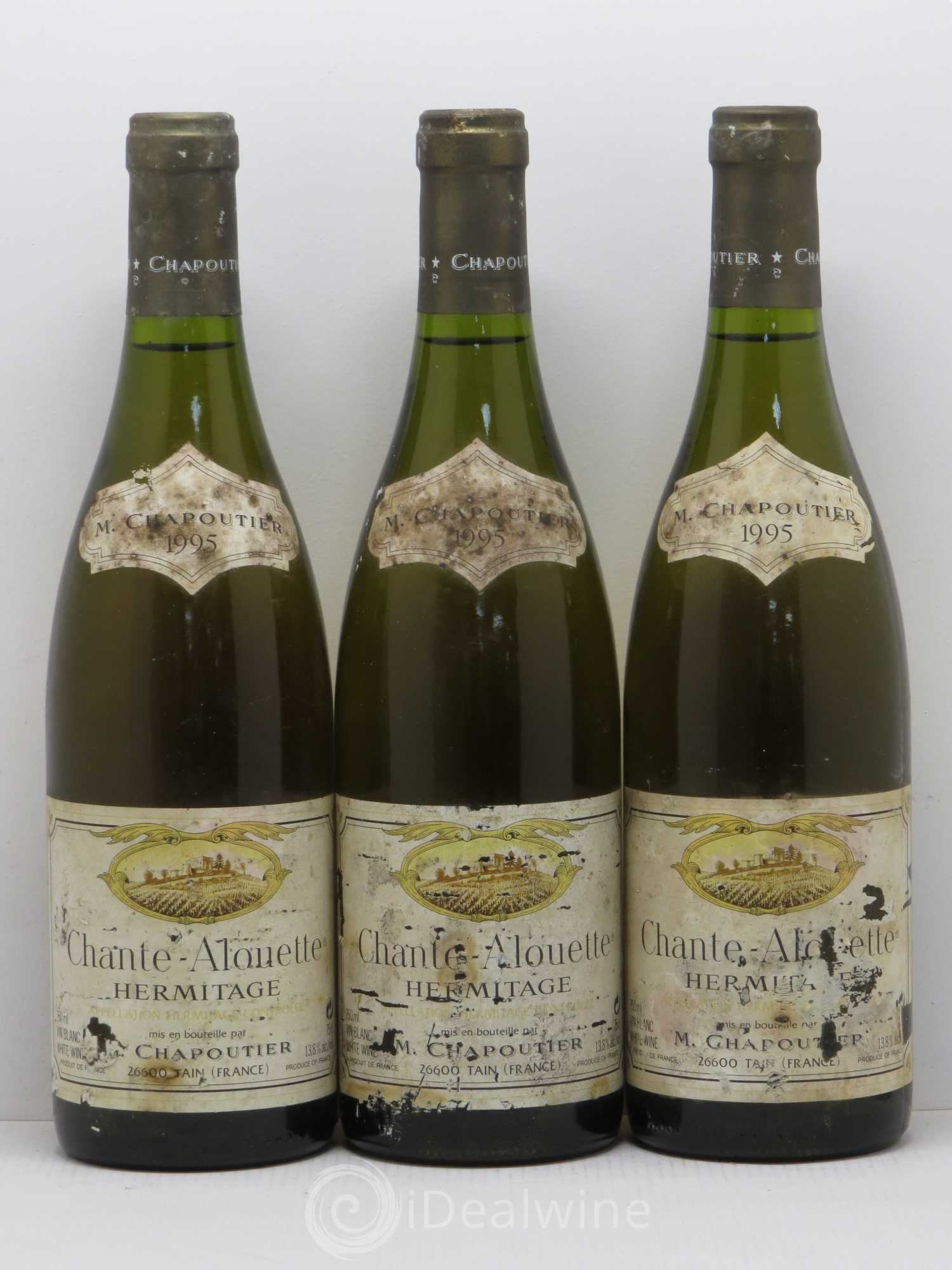 Hermitage Chante Alouette Chapoutier 1995 - Lot de 6 bouteilles - 2