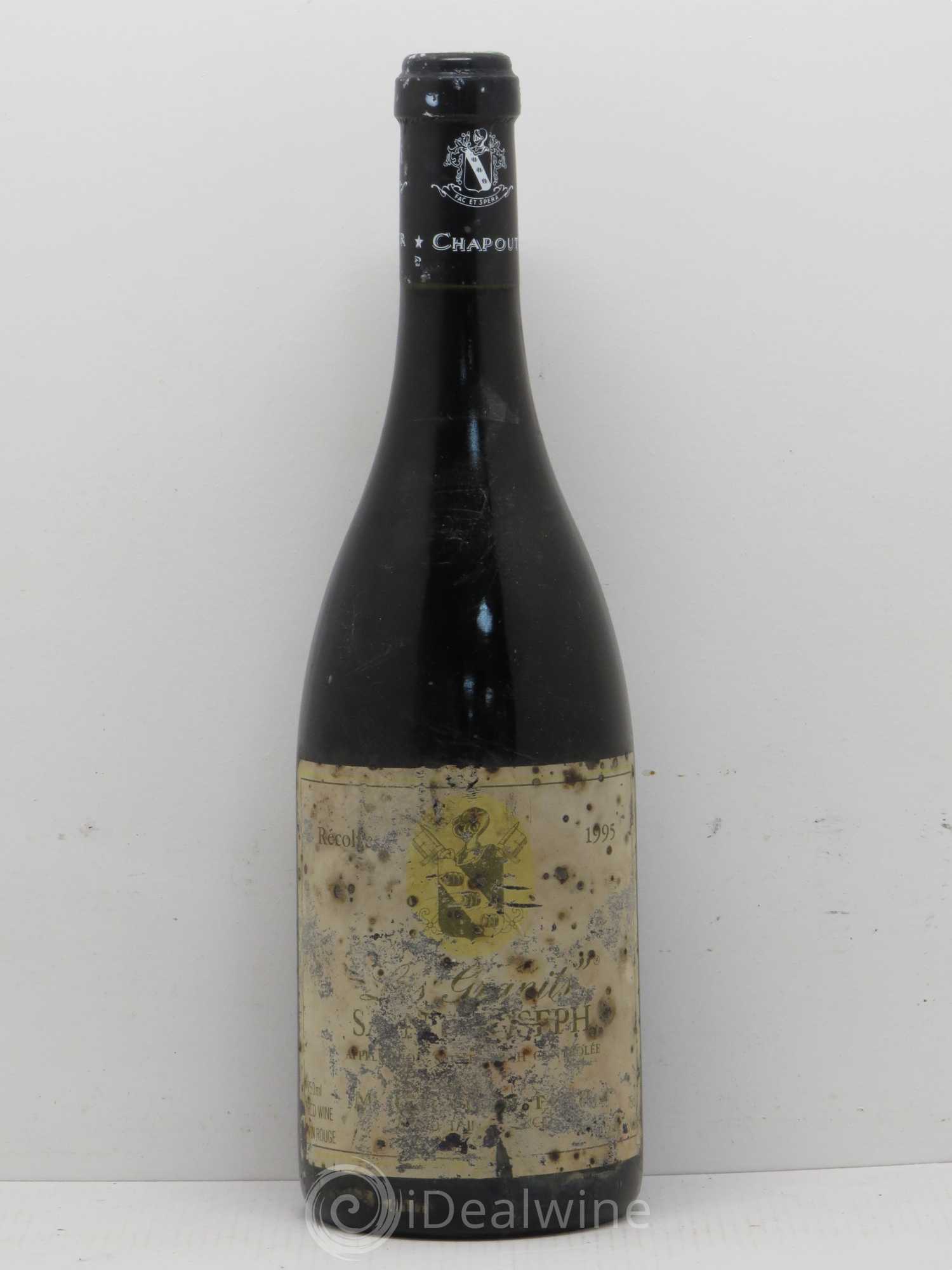 Saint-Joseph Les Granits Chapoutier 1995 - Lot de 1 bouteille - 0