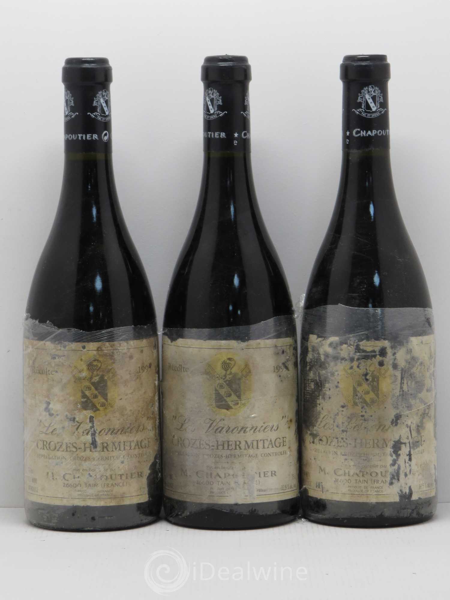 Crozes-Hermitage Les Varonniers Chapoutier 1995 - Lot de 6 bouteilles - 2
