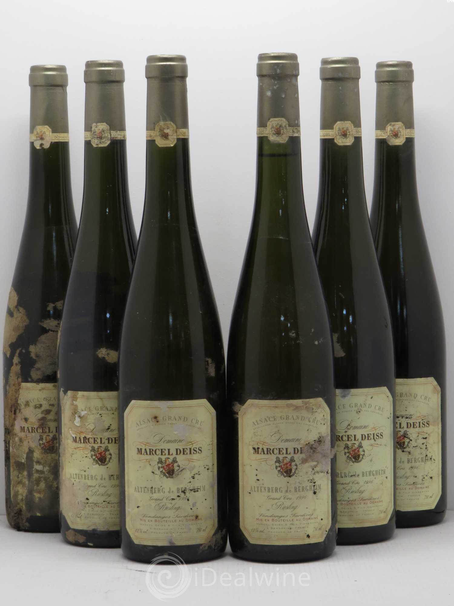 Riesling Vendanges Tardives Altenberg De Bergheim Marcel Deiss 1996 - Lotto di 6 bottiglie - 0