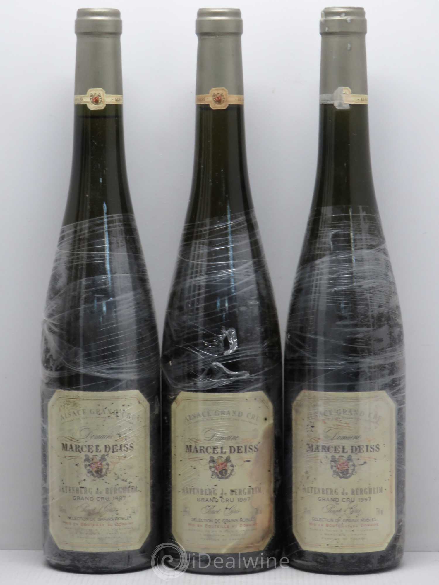 Pinot Gris (Tokay) Grand Cru Altenberg De Bergheim Marcel Deiss 1997 - Posten von 6 Flaschen - 1