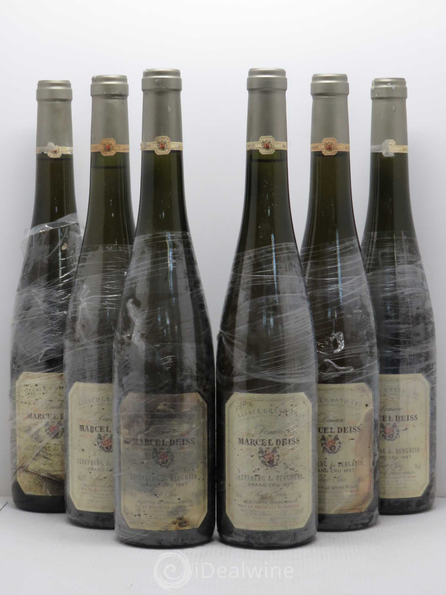 Pinot Gris (Tokay) Grand Cru Altenberg De Bergheim Marcel Deiss 1997 - Posten von 6 Flaschen - 0